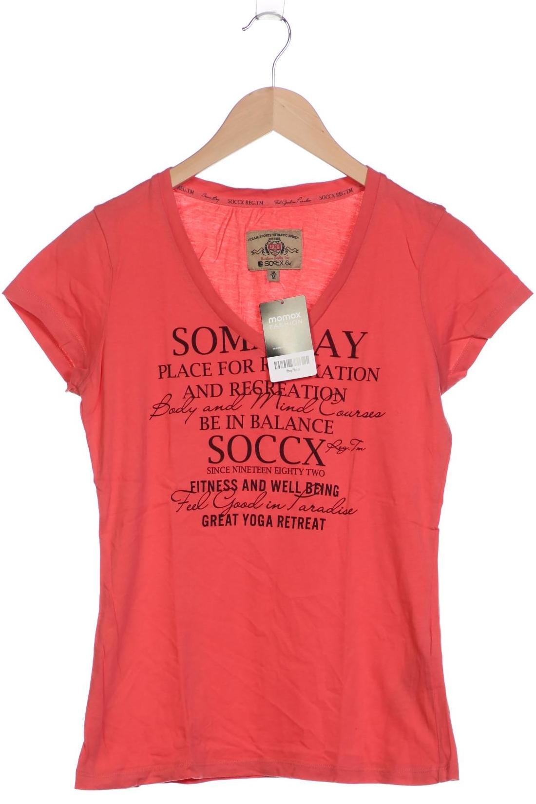 

Soccx Damen T-Shirt, pink, Gr. 38