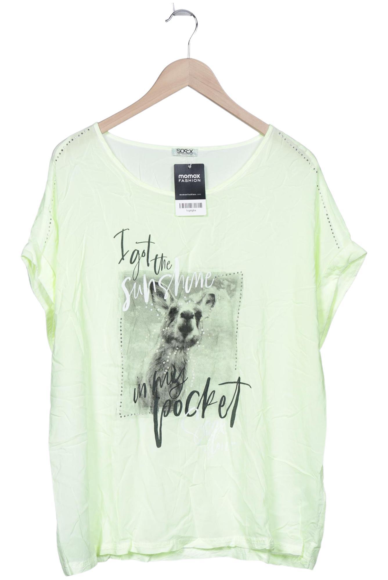 

Soccx Damen T-Shirt, neon, Gr. 46