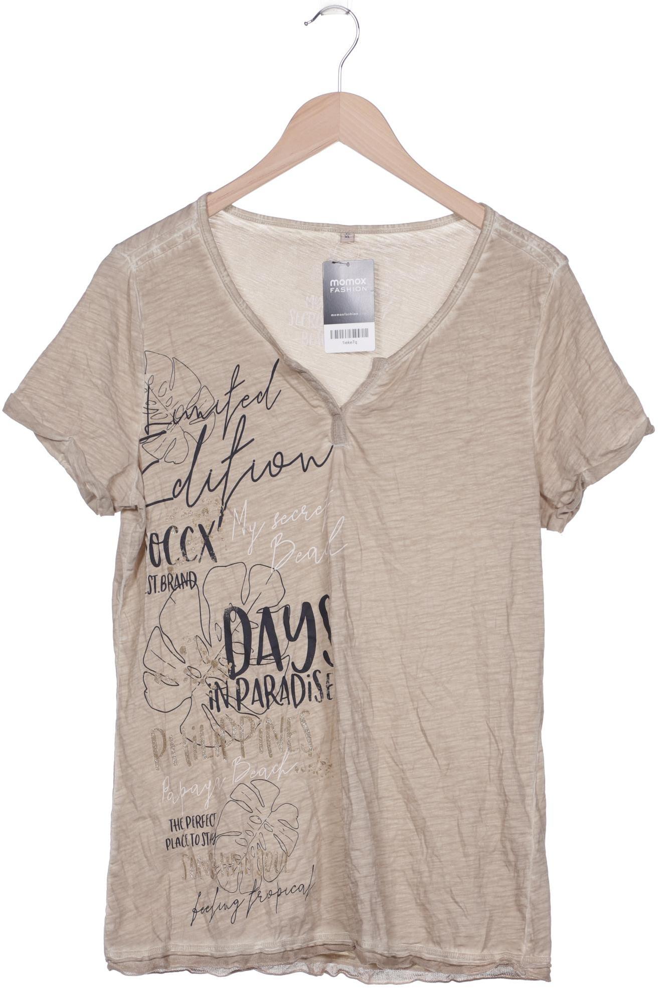 

SOCCX Damen T-Shirt, beige