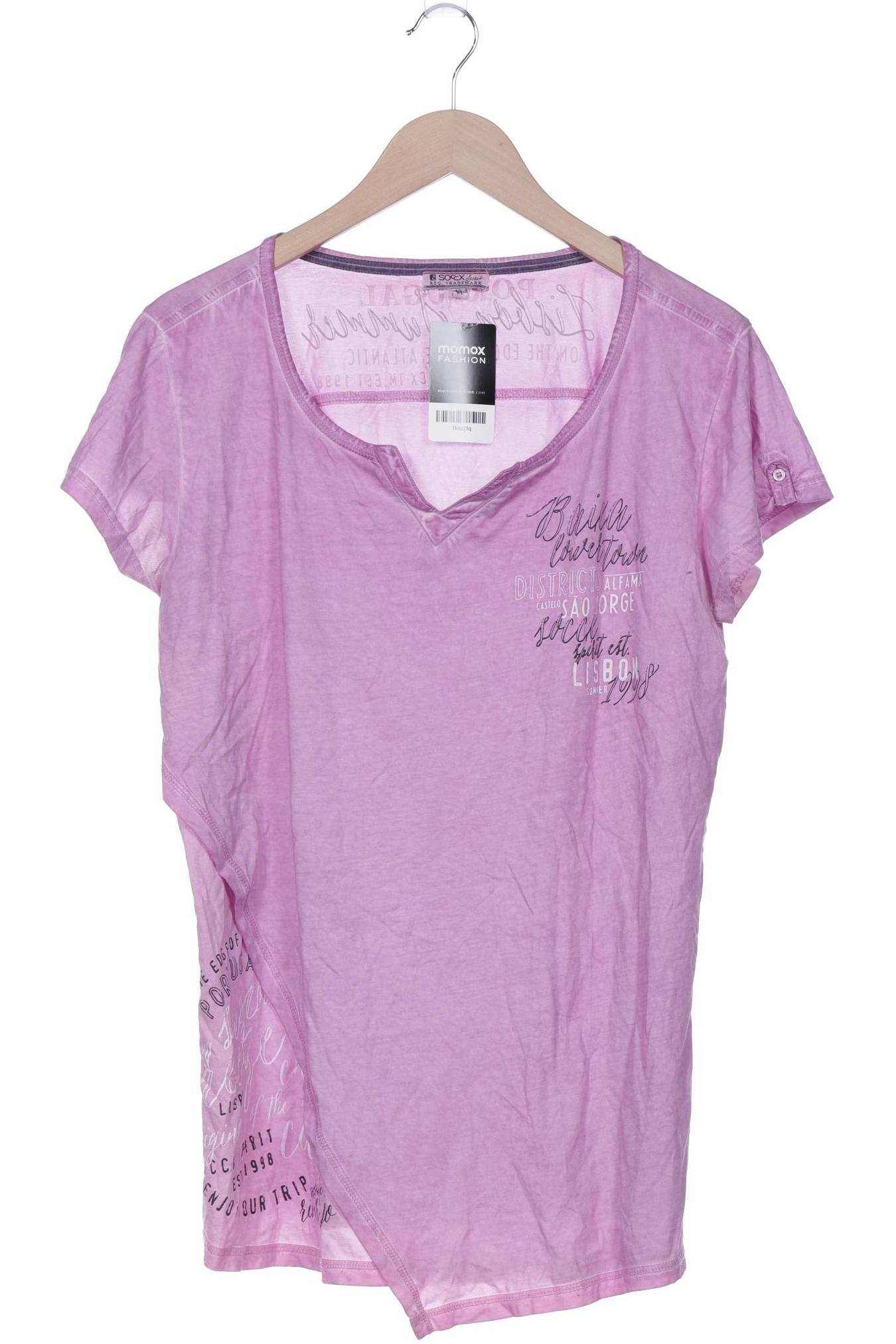 

Soccx Damen T-Shirt, pink, Gr. 42