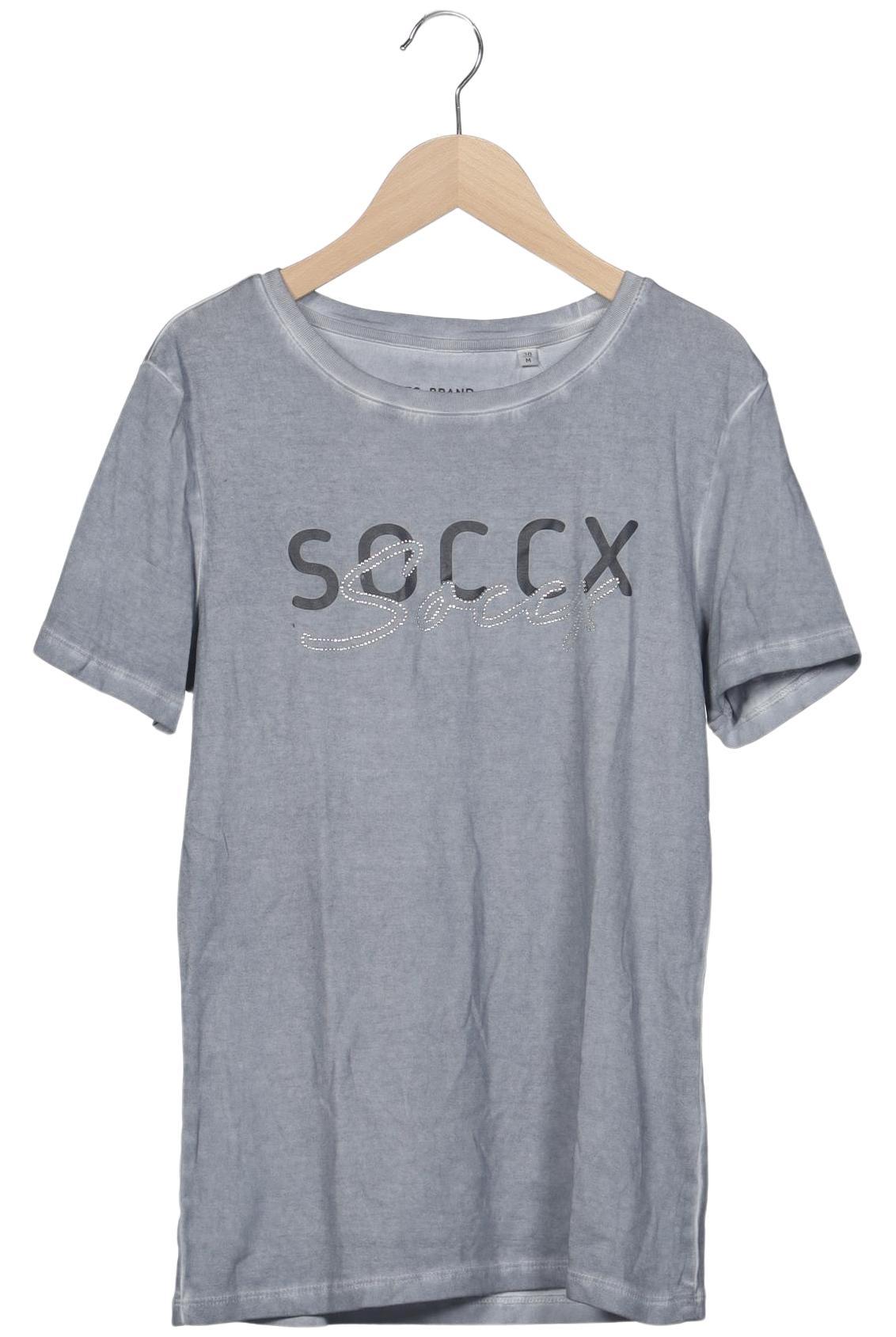

Soccx Damen T-Shirt, grau, Gr. 38