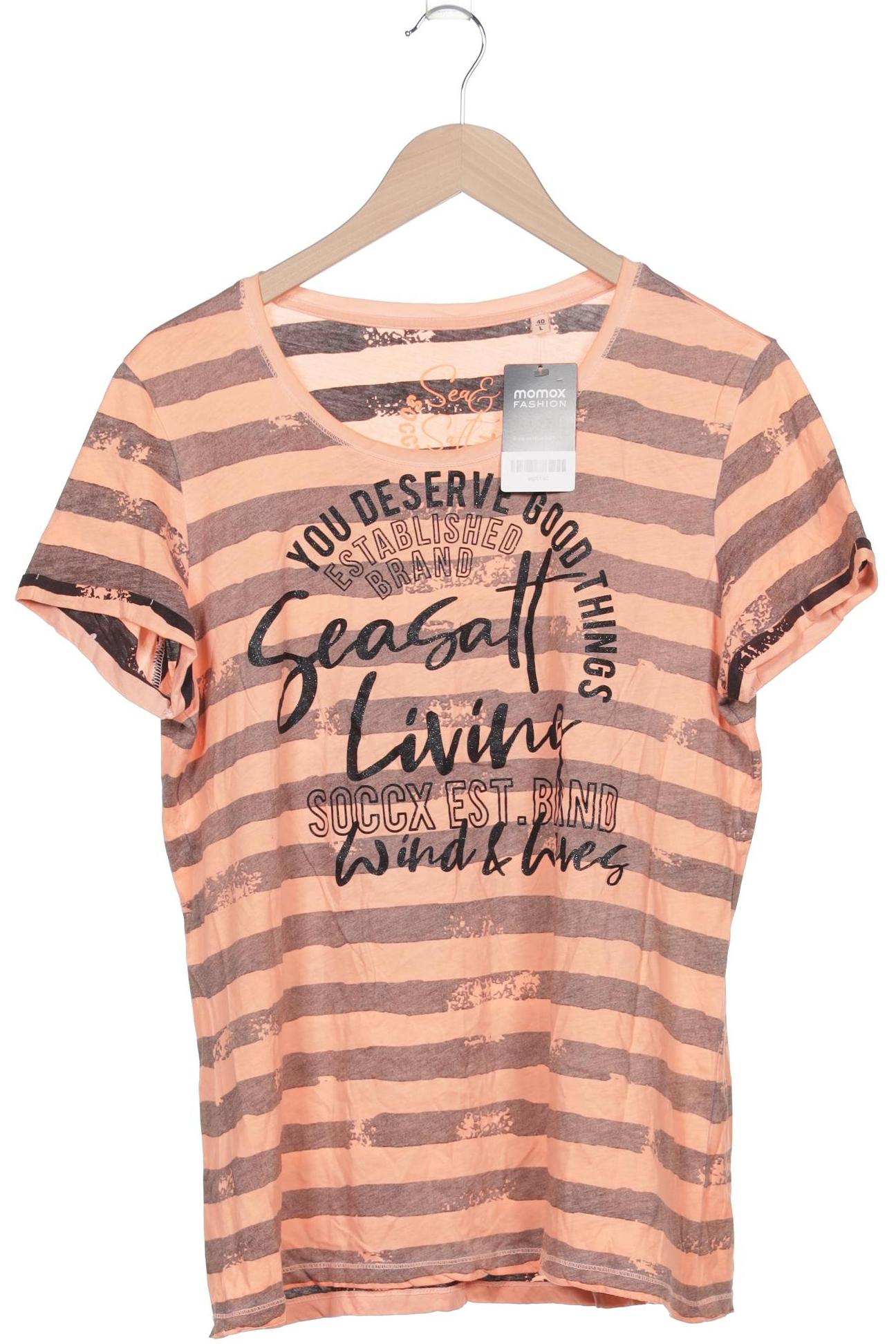 

Soccx Damen T-Shirt, orange, Gr. 40