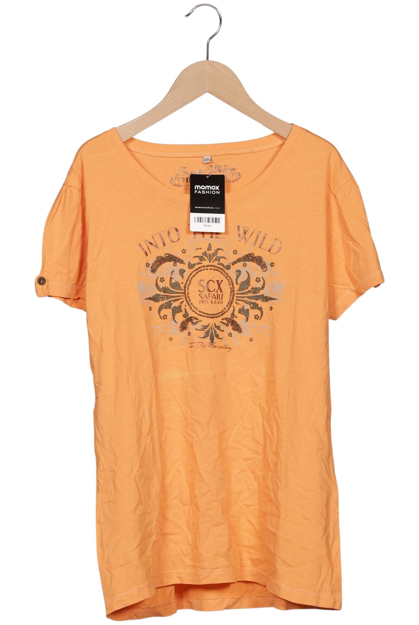 

Soccx Damen T-Shirt, orange, Gr. 46