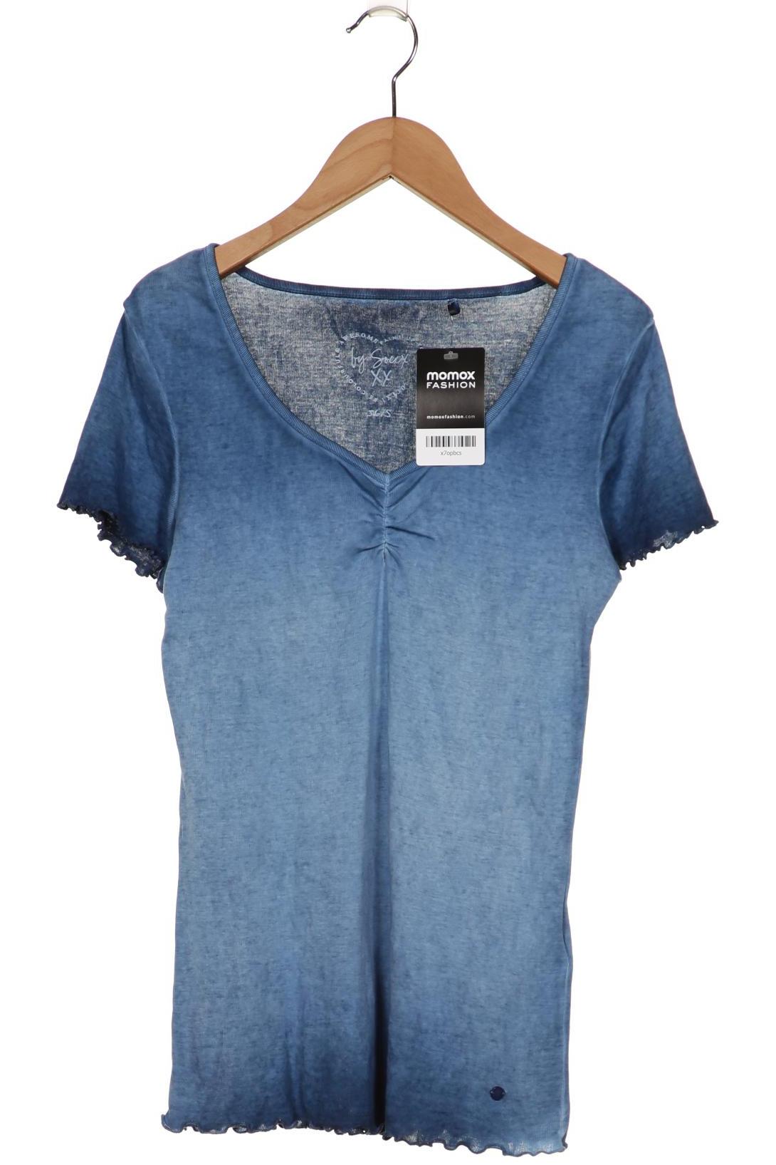 

SOCCX Damen T-Shirt, blau