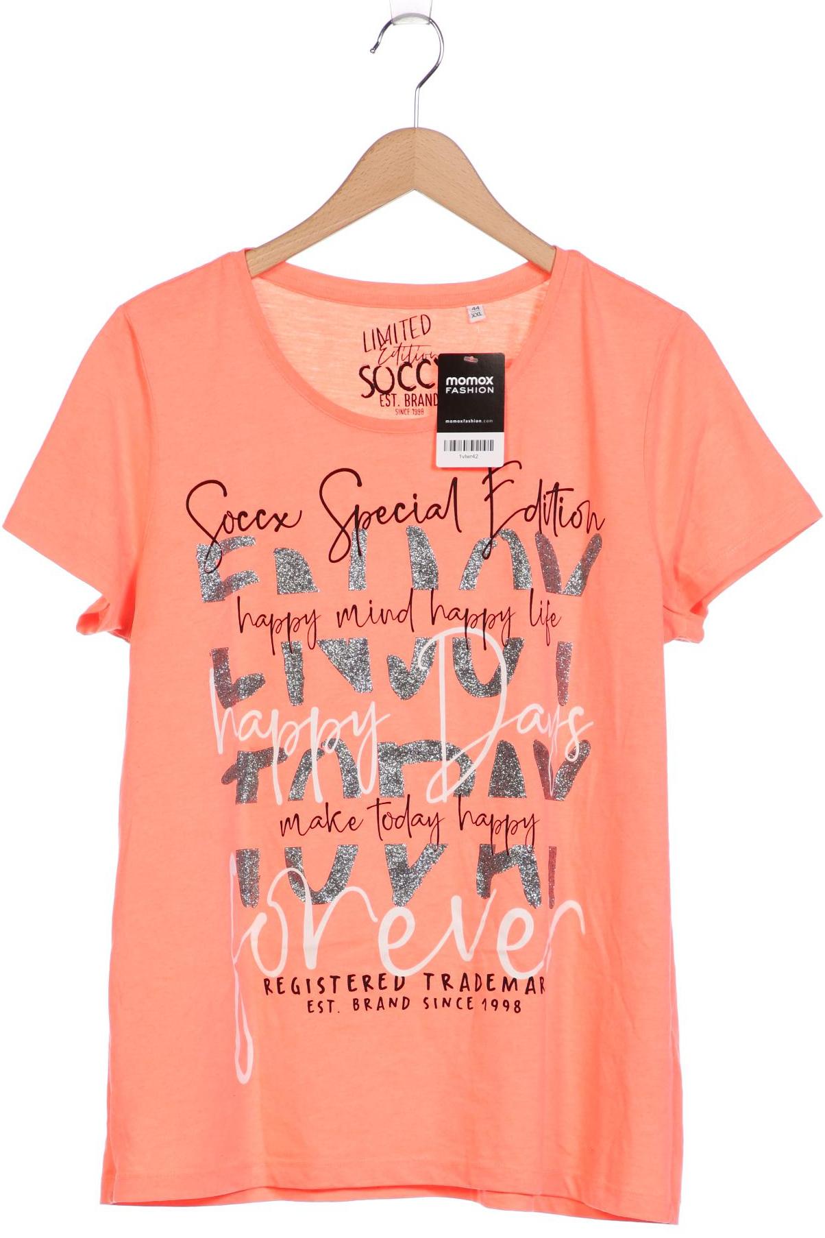 

Soccx Damen T-Shirt, neon, Gr. 44