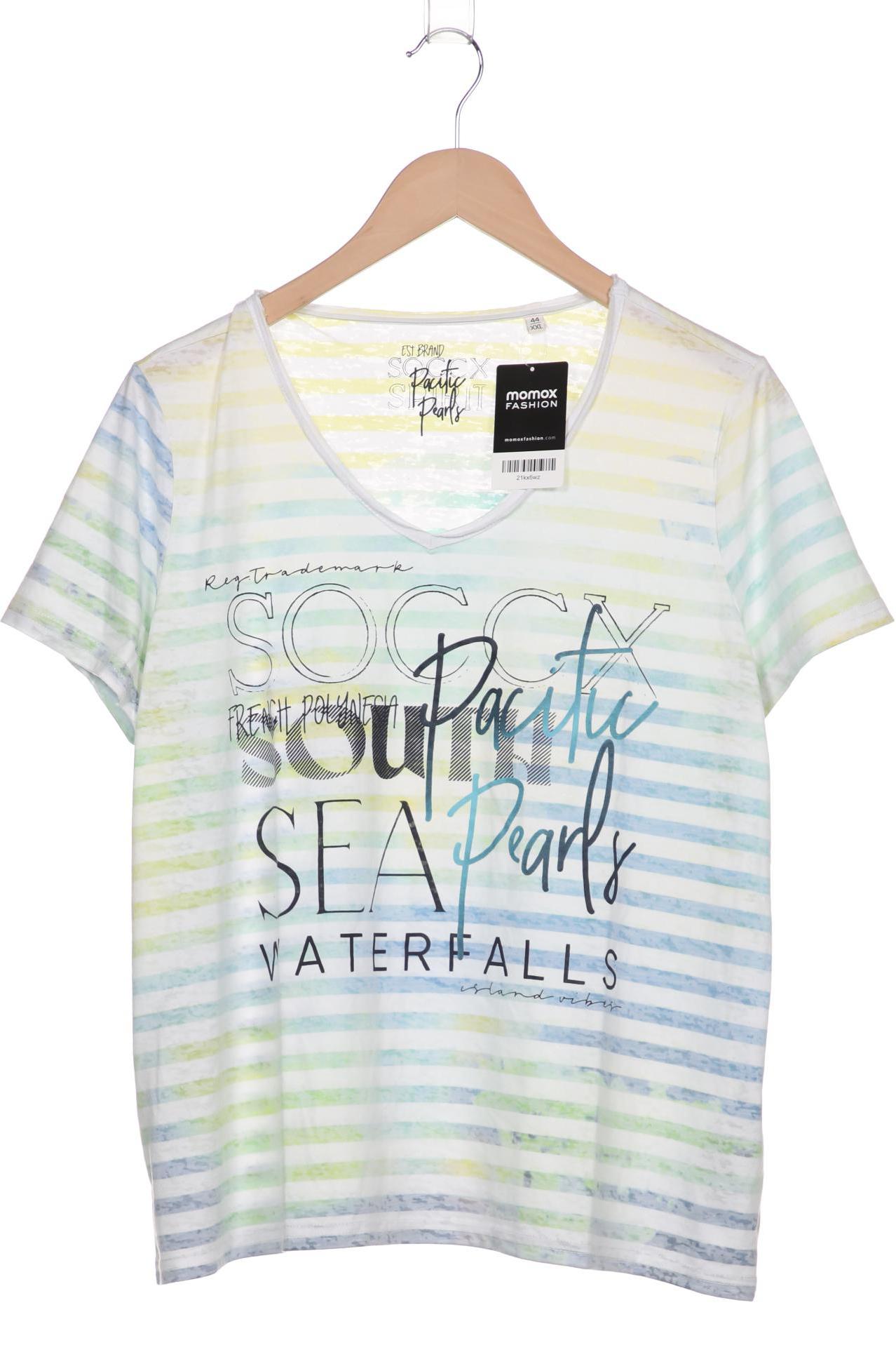 

SOCCX Damen T-Shirt, mehrfarbig