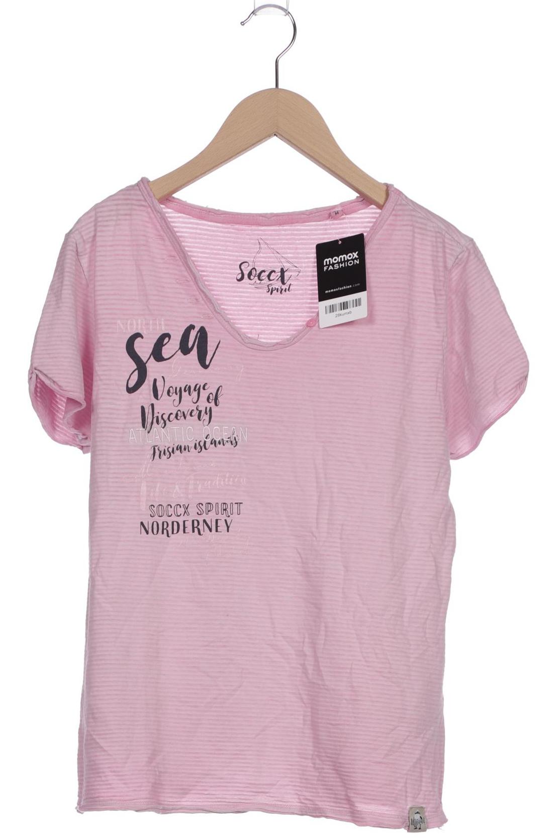 

Soccx Damen T-Shirt, pink, Gr. 38