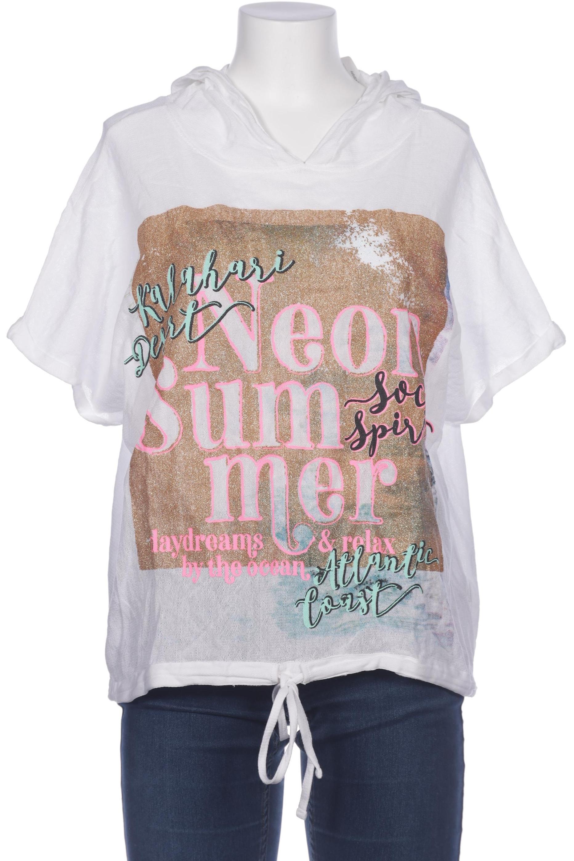 

Soccx Damen T-Shirt, weiß, Gr. 38