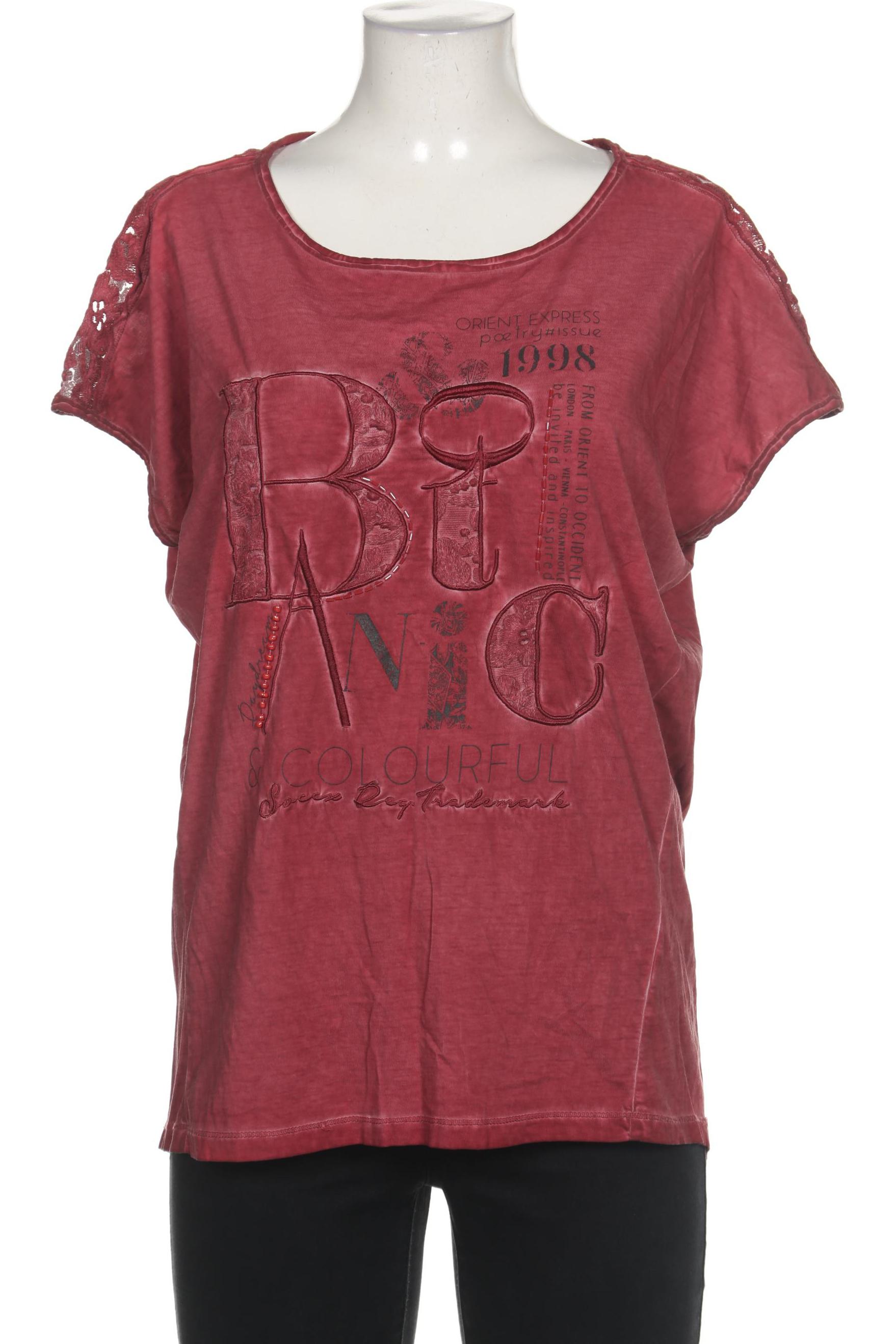 

Soccx Damen T-Shirt, rot, Gr. 42