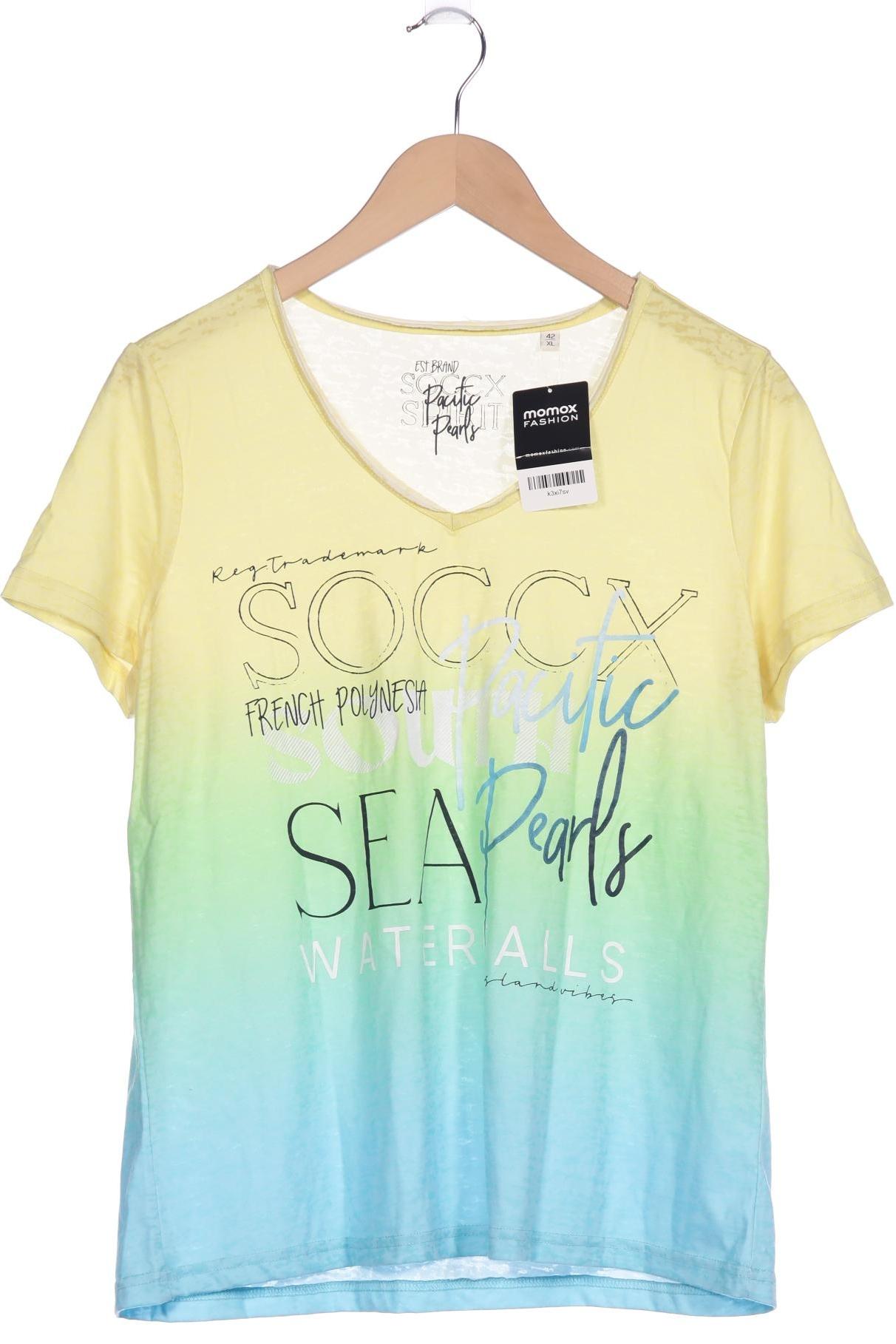 

Soccx Damen T-Shirt, mehrfarbig, Gr. 42