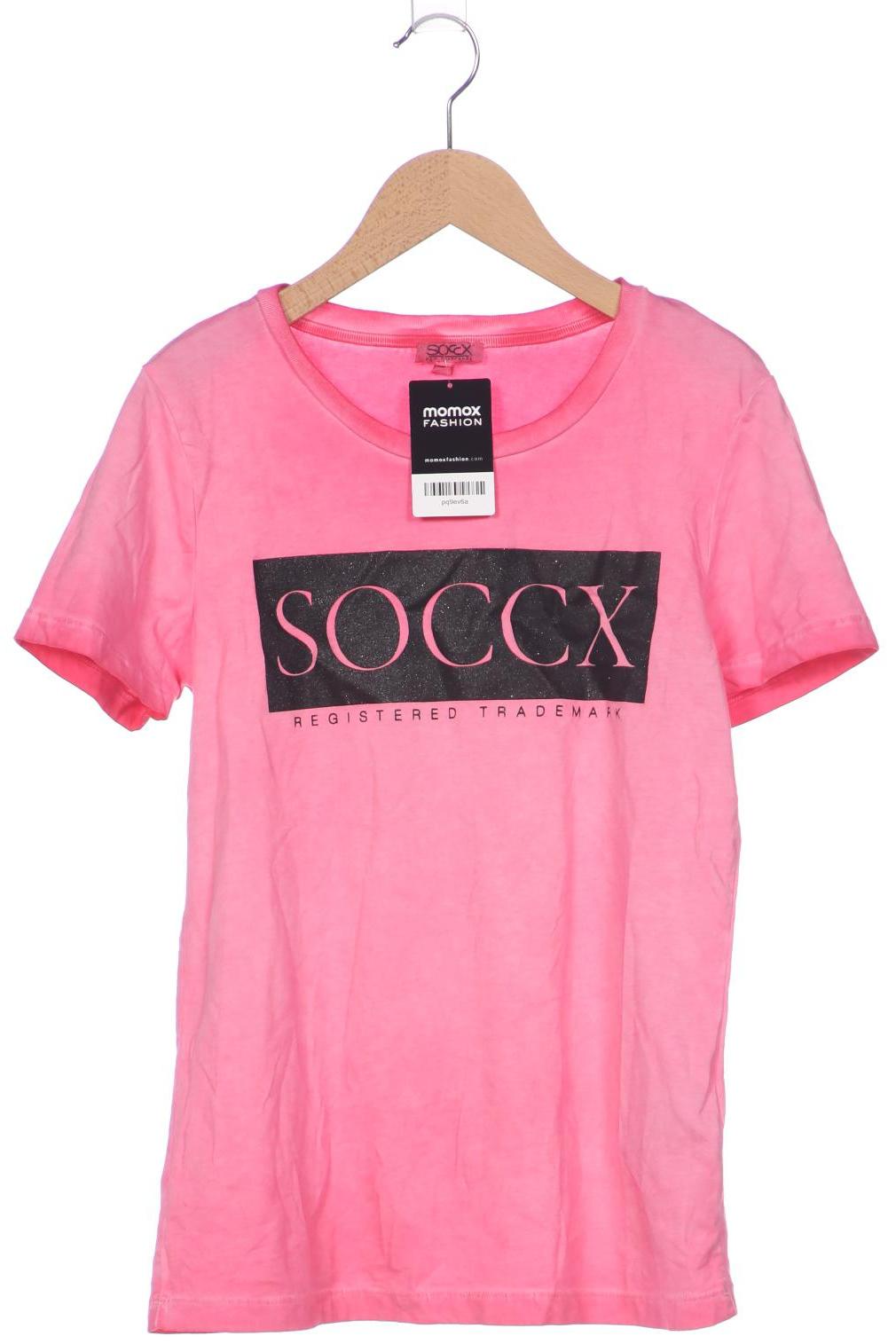 

Soccx Damen T-Shirt, pink, Gr. 36
