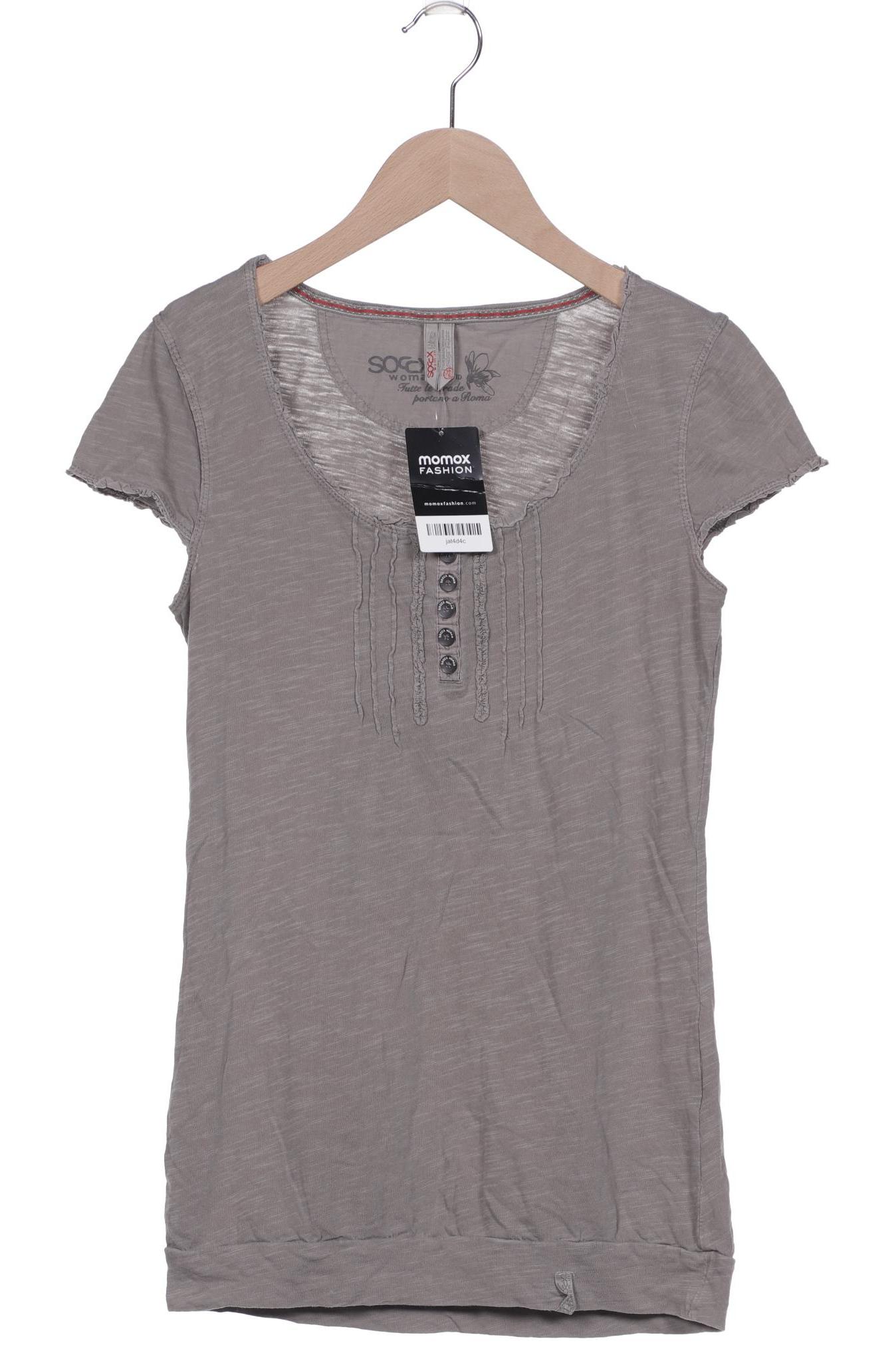 

Soccx Damen T-Shirt, grün, Gr. 36