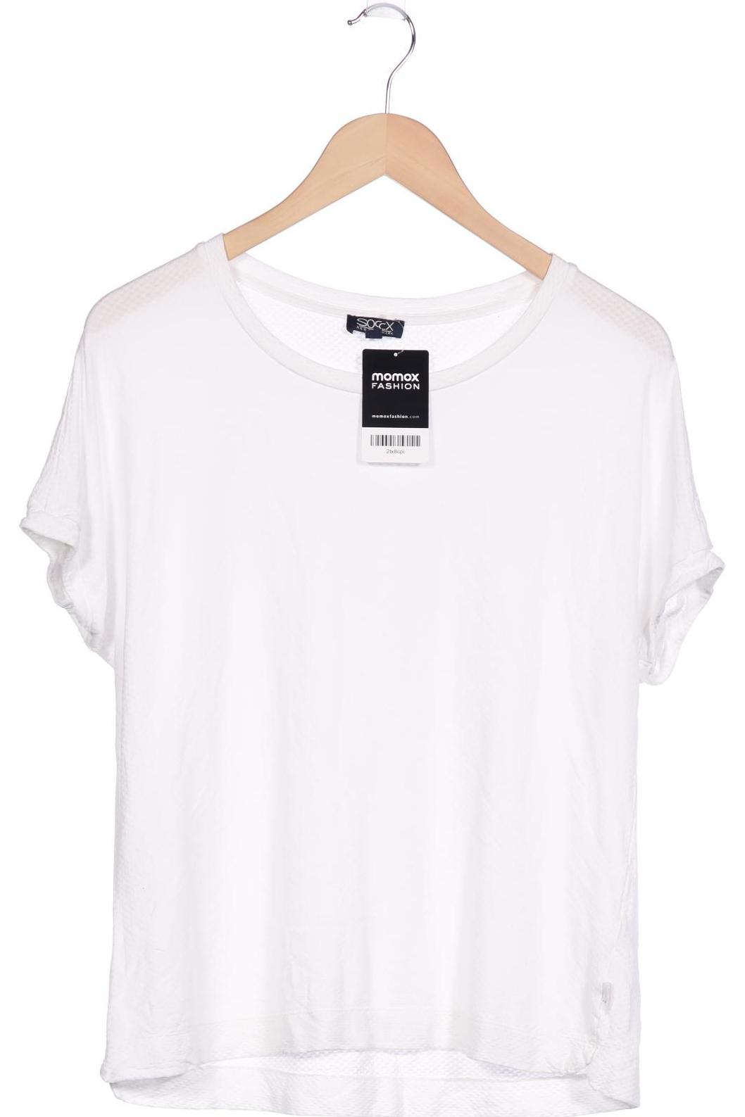 

Soccx Damen T-Shirt, weiß, Gr. 36