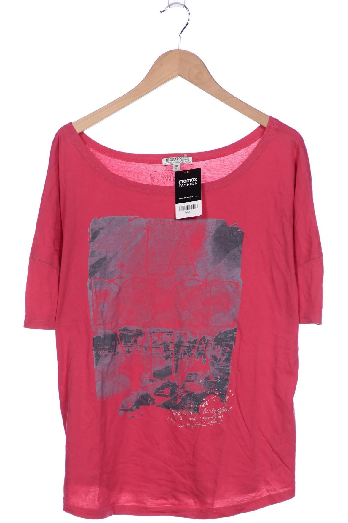 

Soccx Damen T-Shirt, pink, Gr. 38
