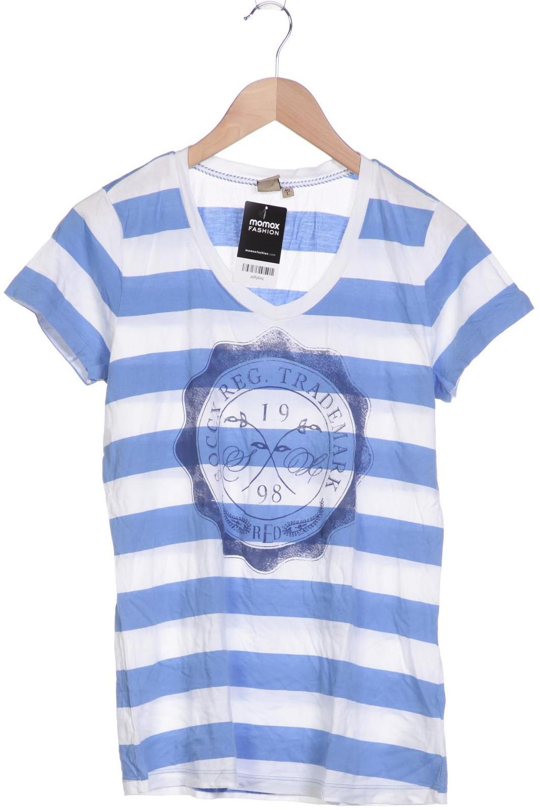 

Soccx Damen T-Shirt, blau, Gr. 40