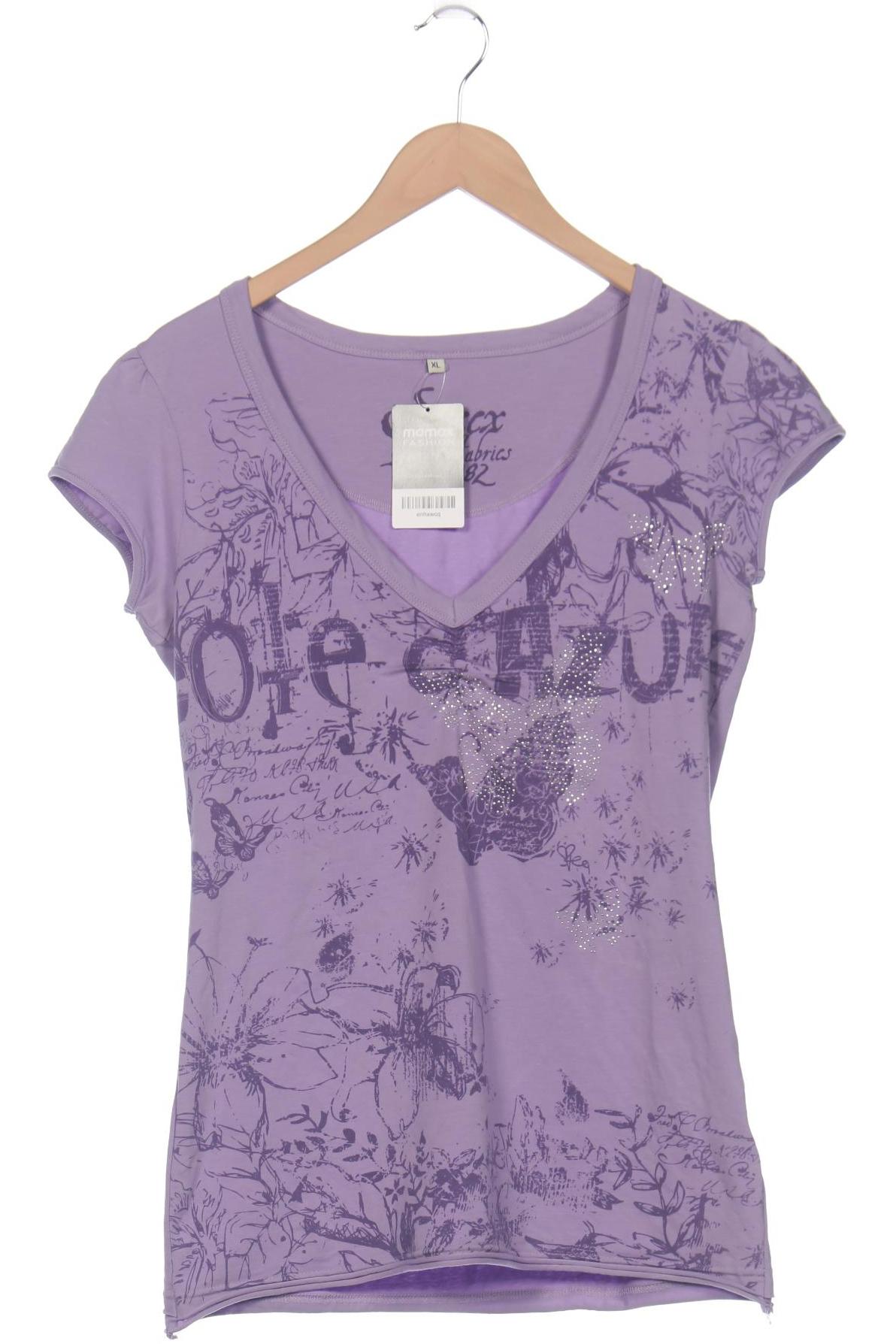

Soccx Damen T-Shirt, flieder, Gr. 44