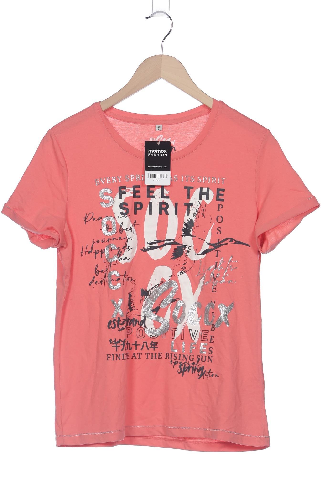 

Soccx Damen T-Shirt, pink, Gr. 40