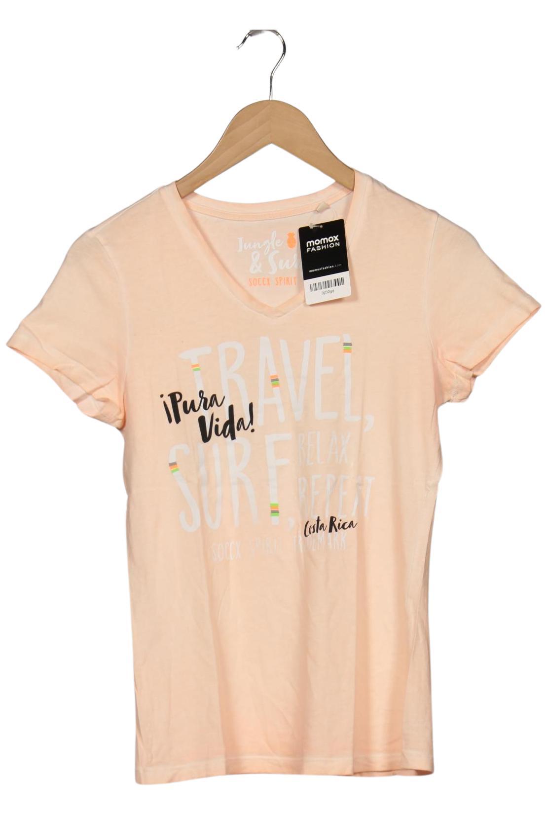 

Soccx Damen T-Shirt, orange, Gr. 36