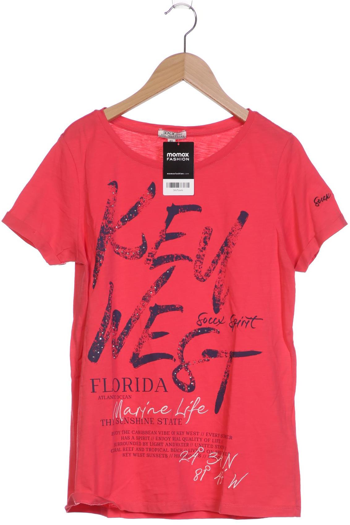

SOCCX Damen T-Shirt, pink