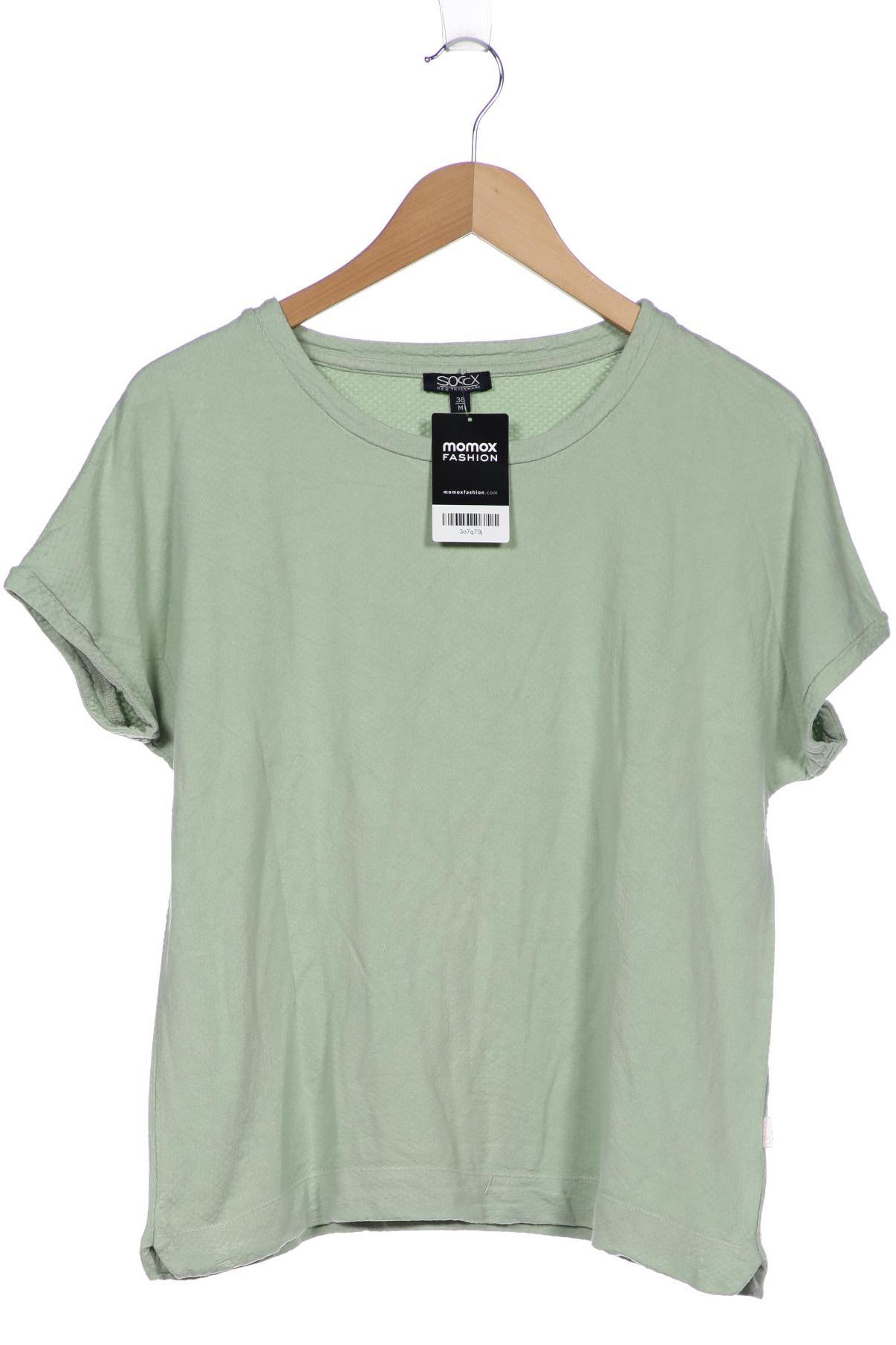 

SOCCX Damen T-Shirt, hellgrün