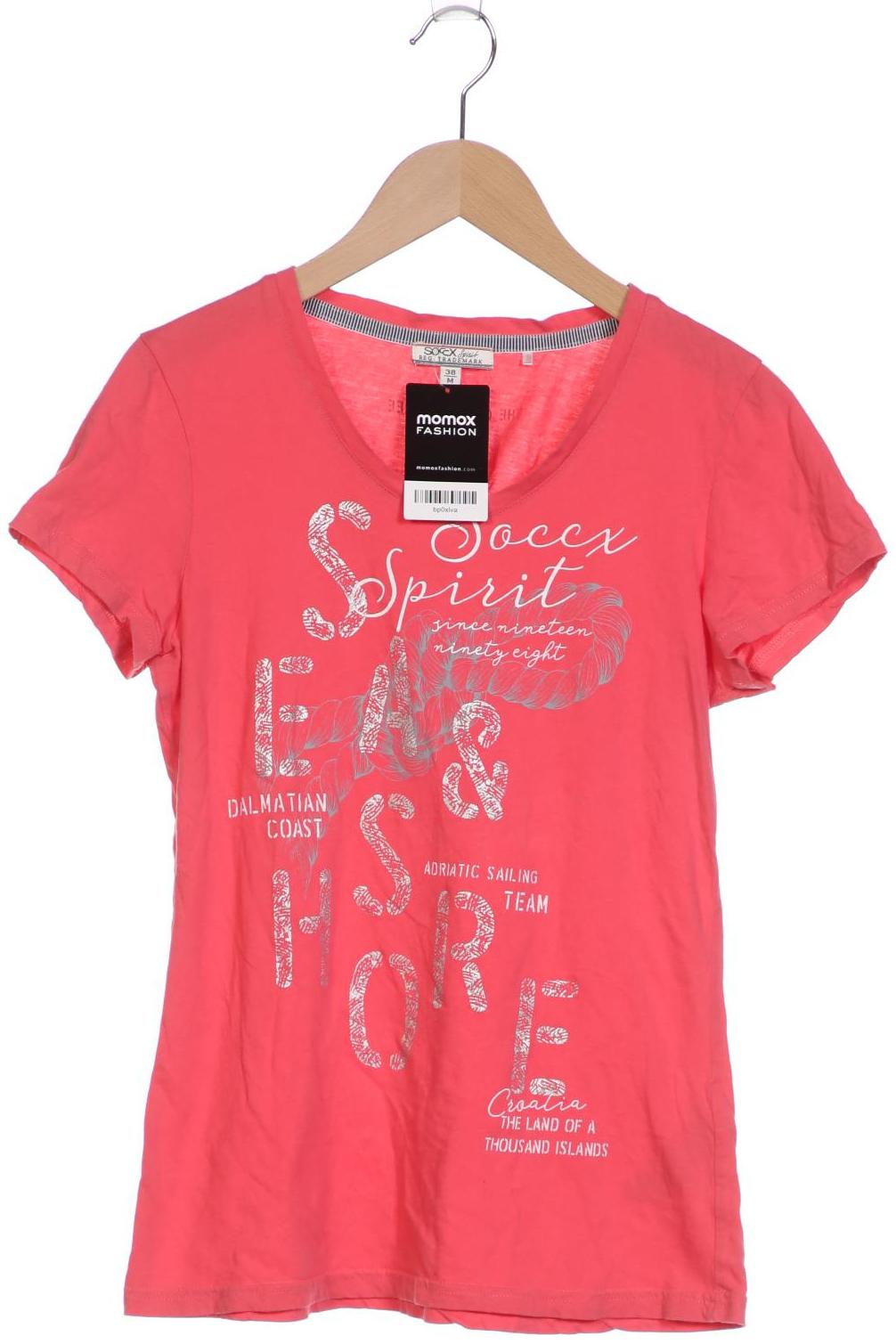 

Soccx Damen T-Shirt, pink, Gr. 38