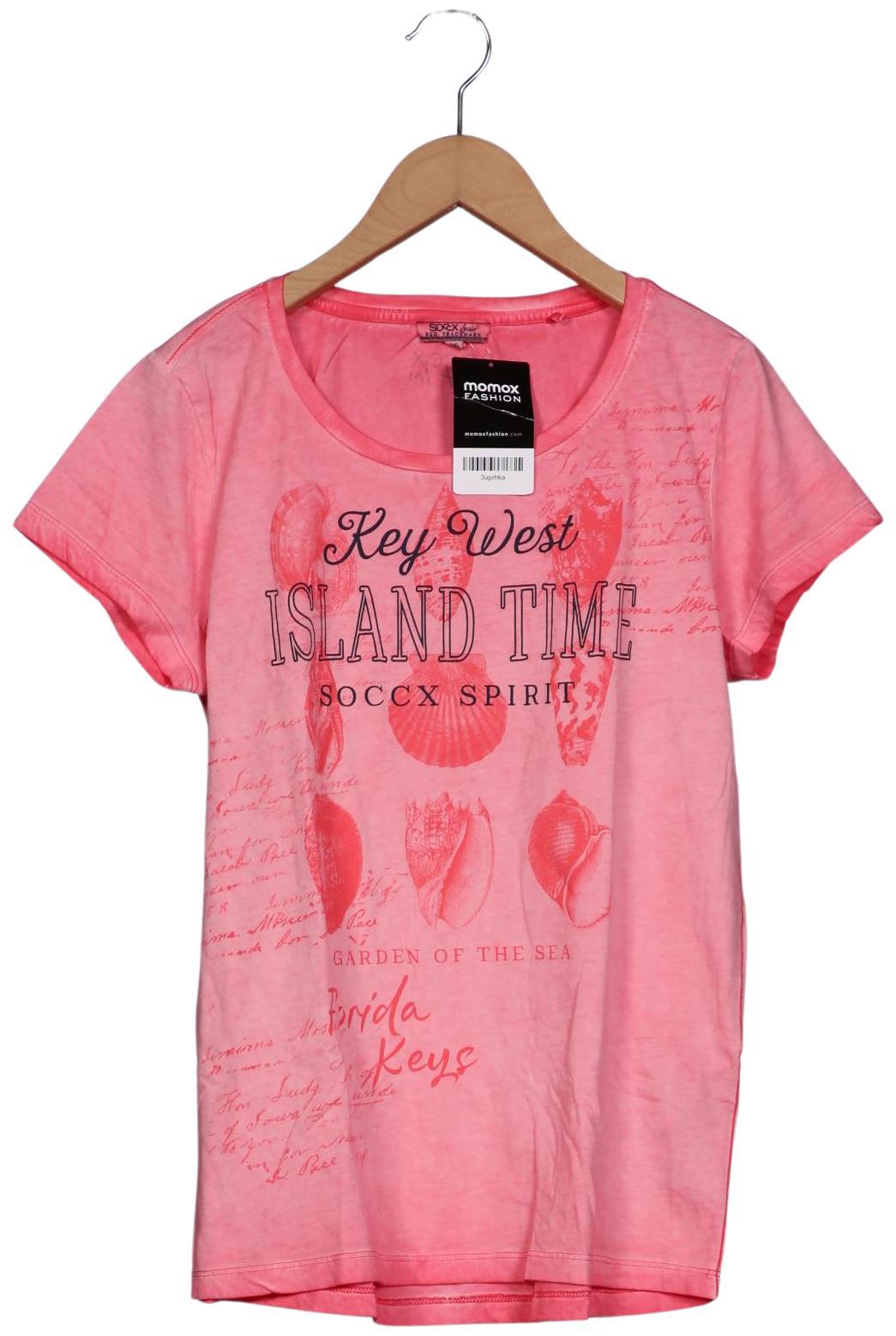 

Soccx Damen T-Shirt, pink, Gr. 36