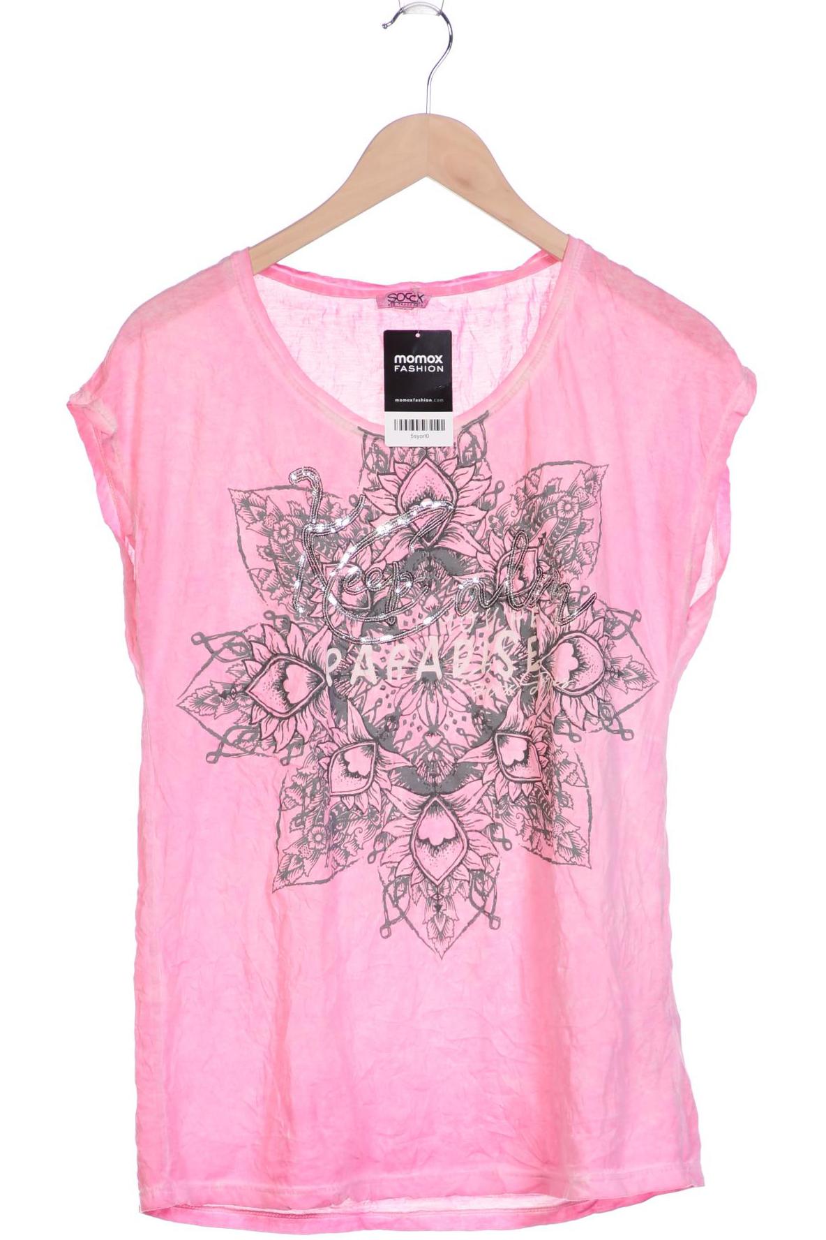

Soccx Damen T-Shirt, pink, Gr. 36