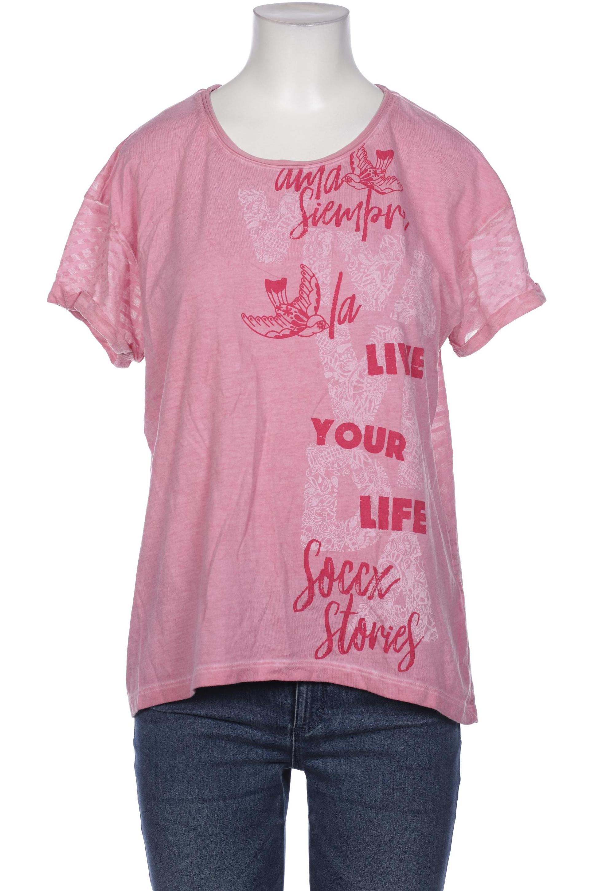 

SOCCX Damen T-Shirt, pink