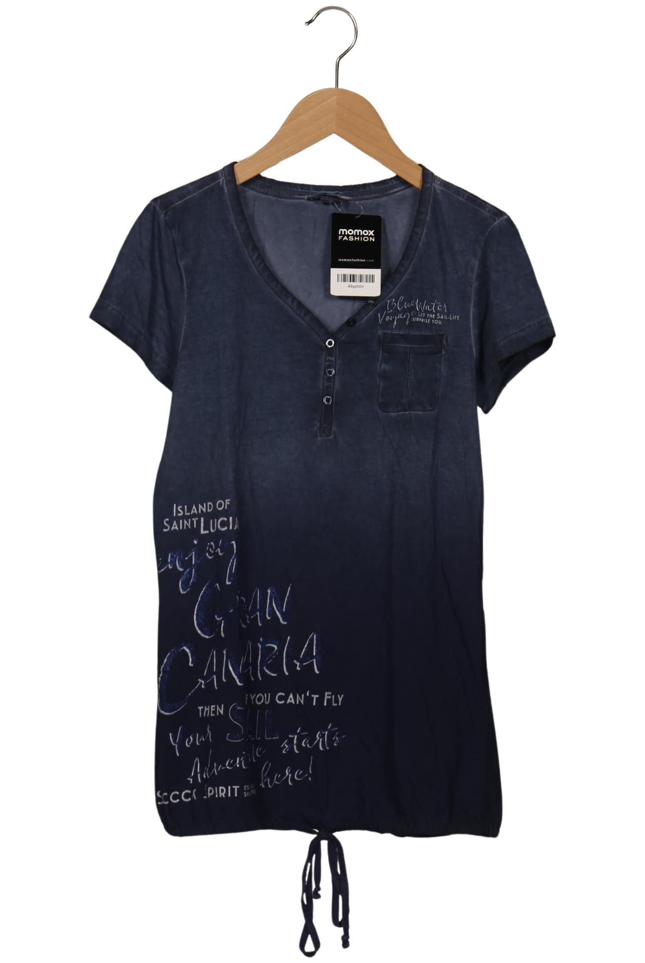 

Soccx Damen T-Shirt, marineblau, Gr. 36