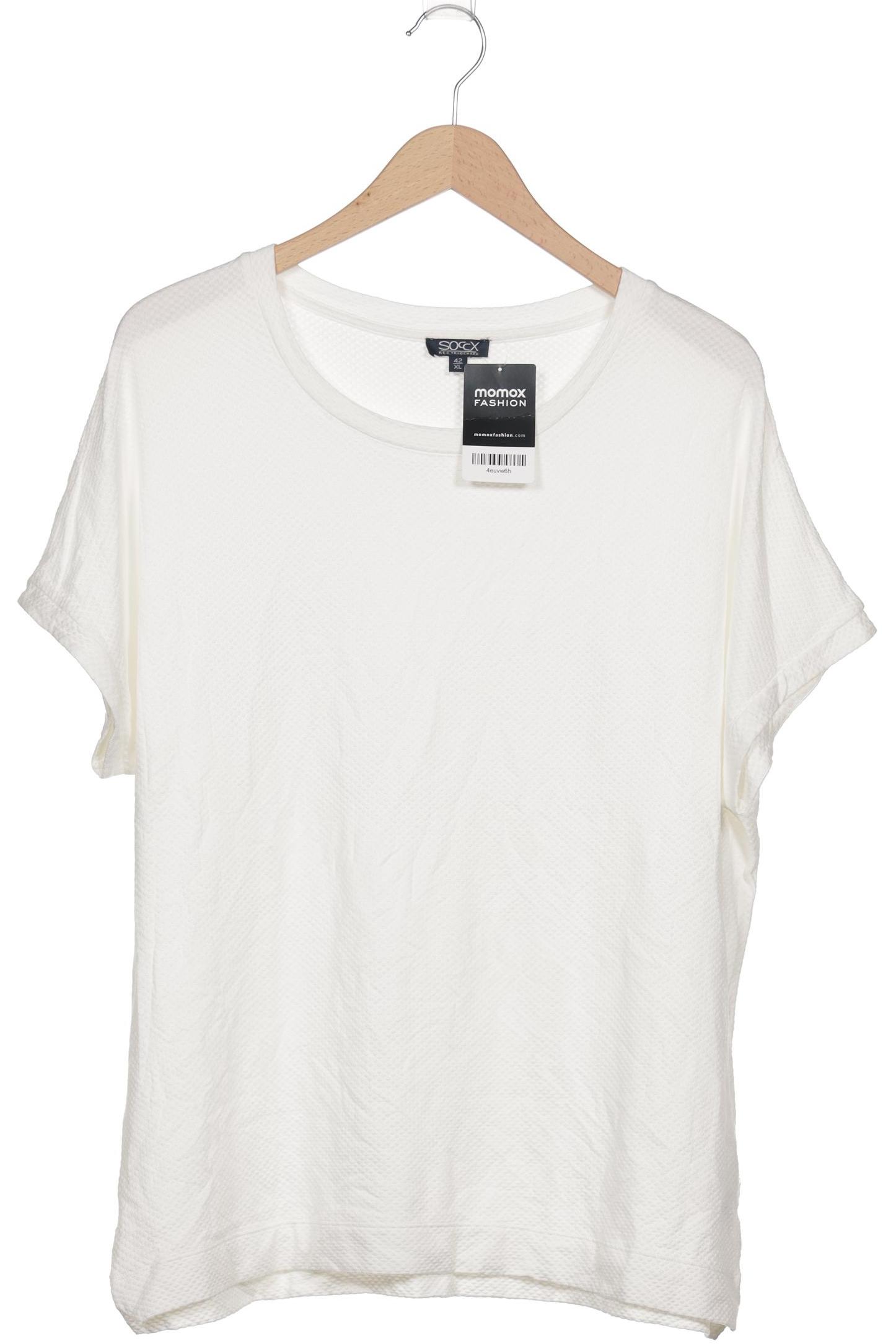 

Soccx Damen T-Shirt, weiß, Gr. 42