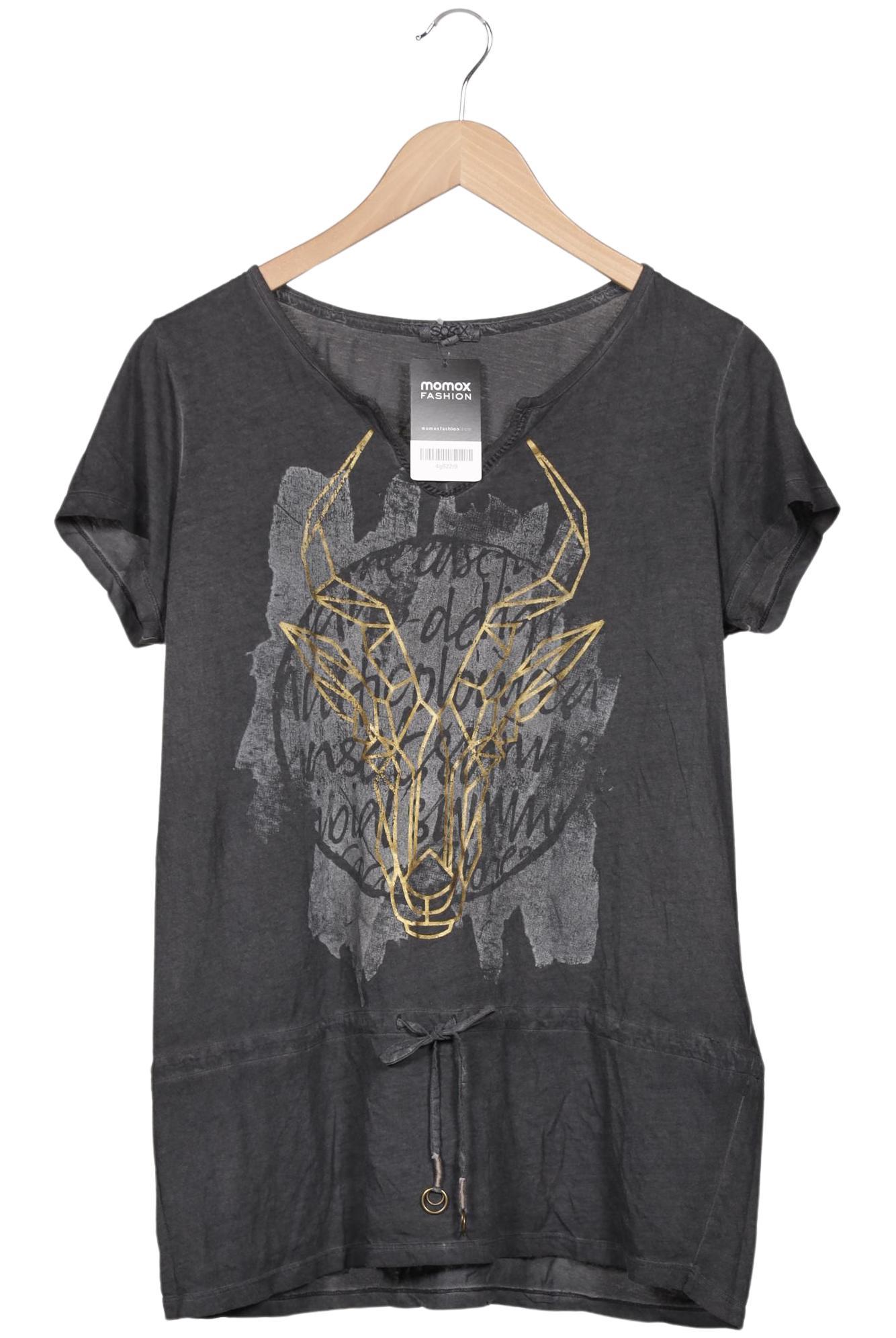 

Soccx Damen T-Shirt, grau, Gr. 40
