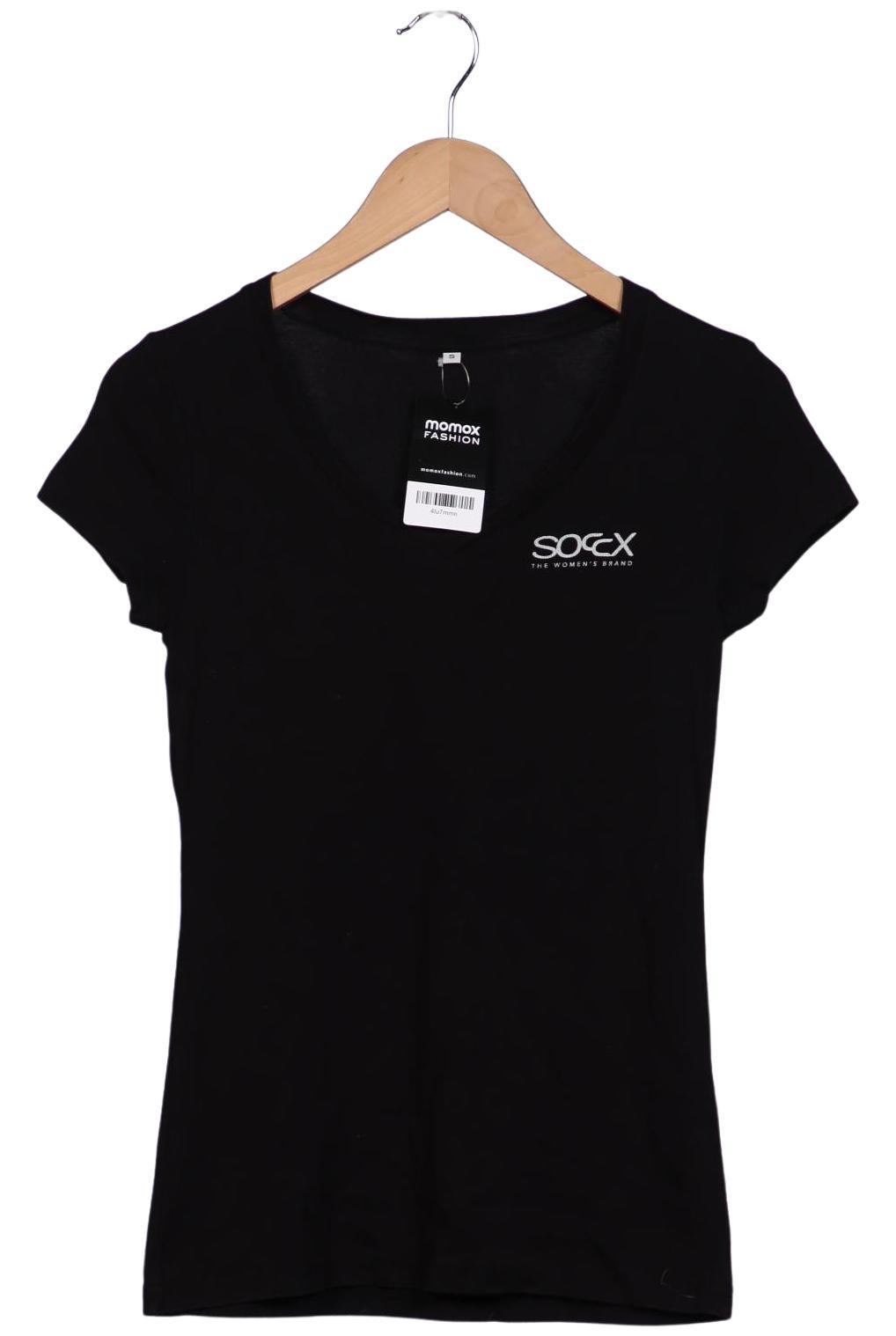 

Soccx Damen T-Shirt, schwarz, Gr. 36