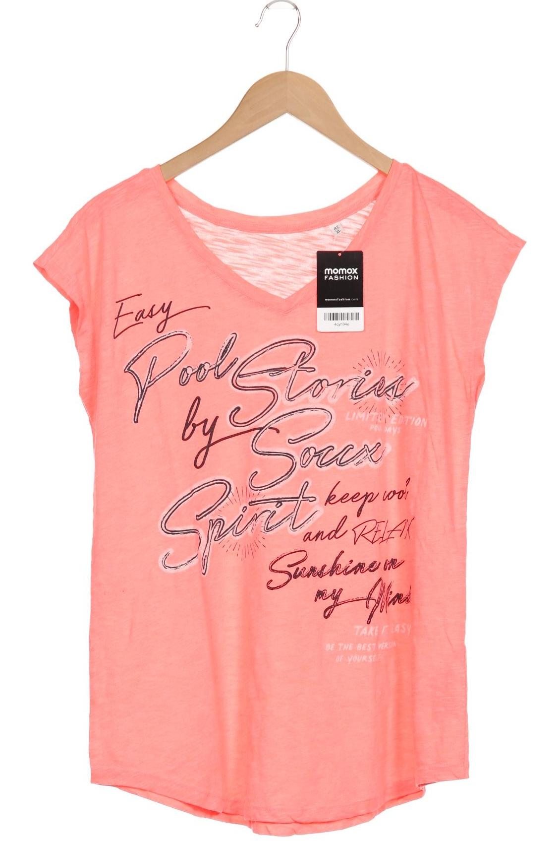 

Soccx Damen T-Shirt, neon, Gr. 42