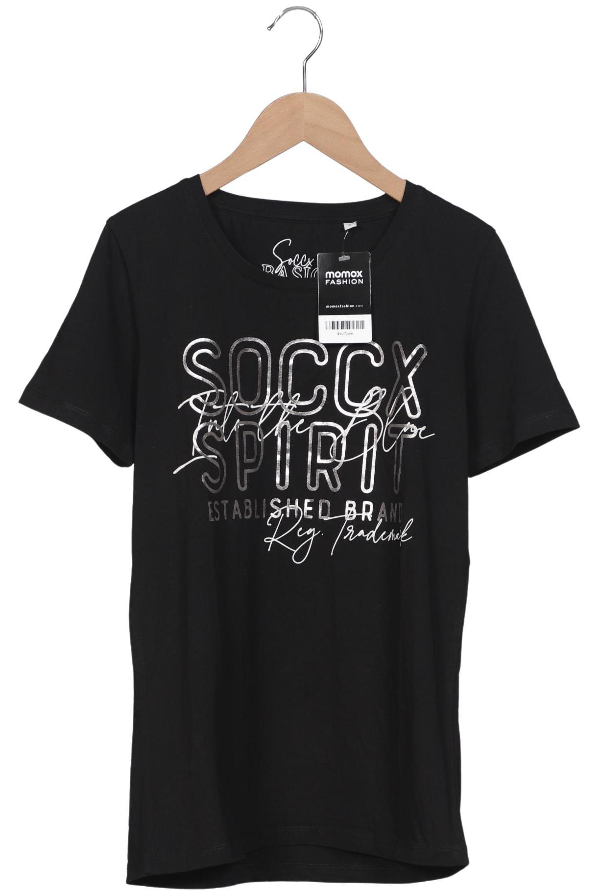 

Soccx Damen T-Shirt, mehrfarbig, Gr. 36