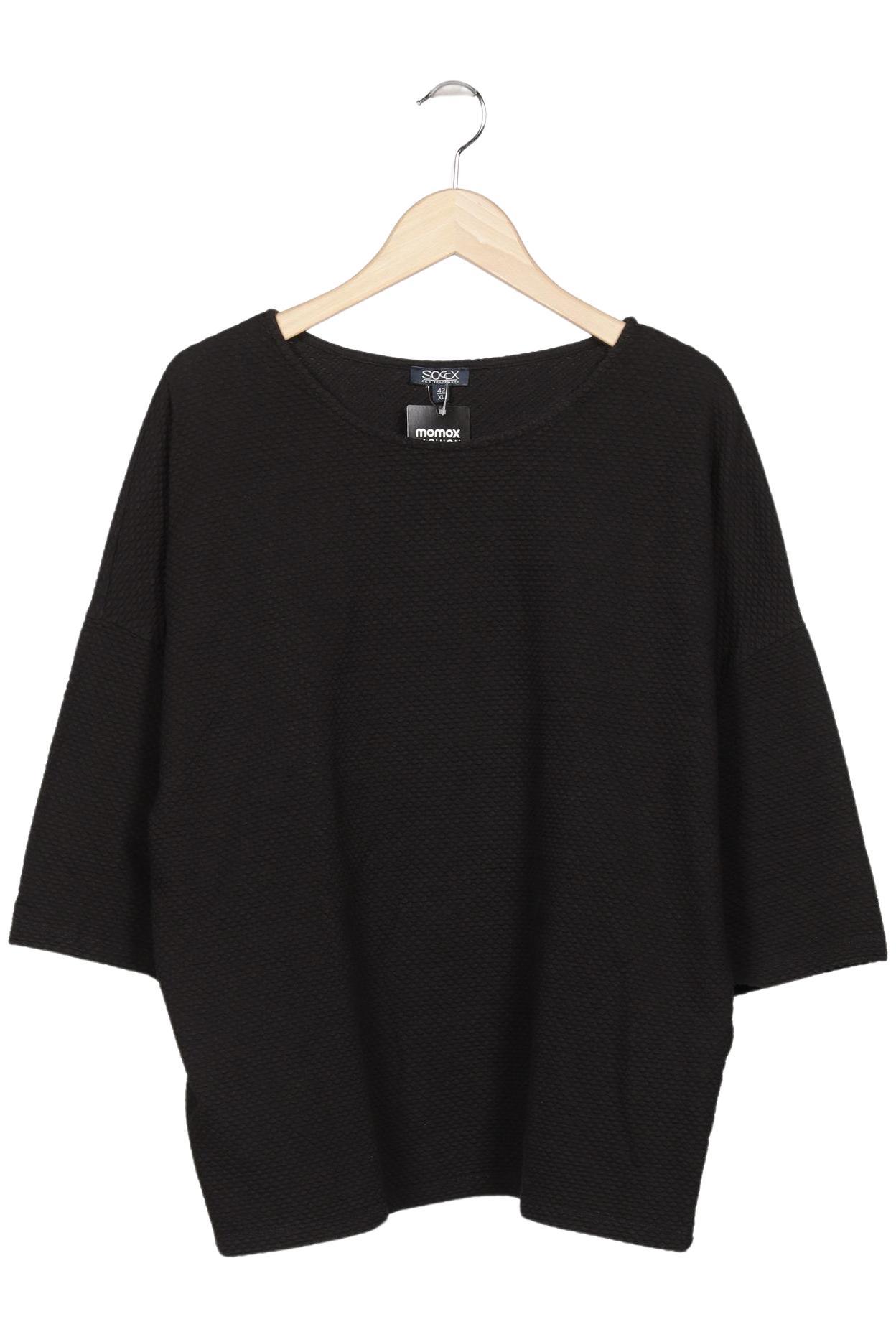 

Soccx Damen T-Shirt, schwarz, Gr. 42