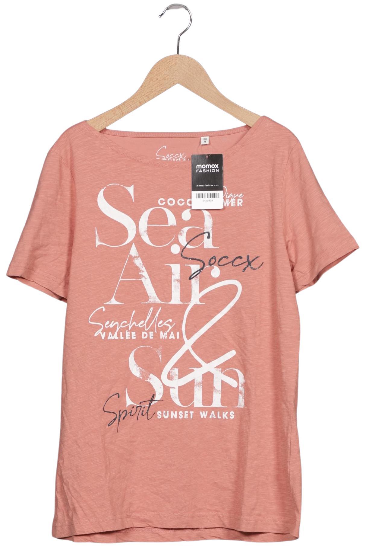 

Soccx Damen T-Shirt, pink, Gr. 38