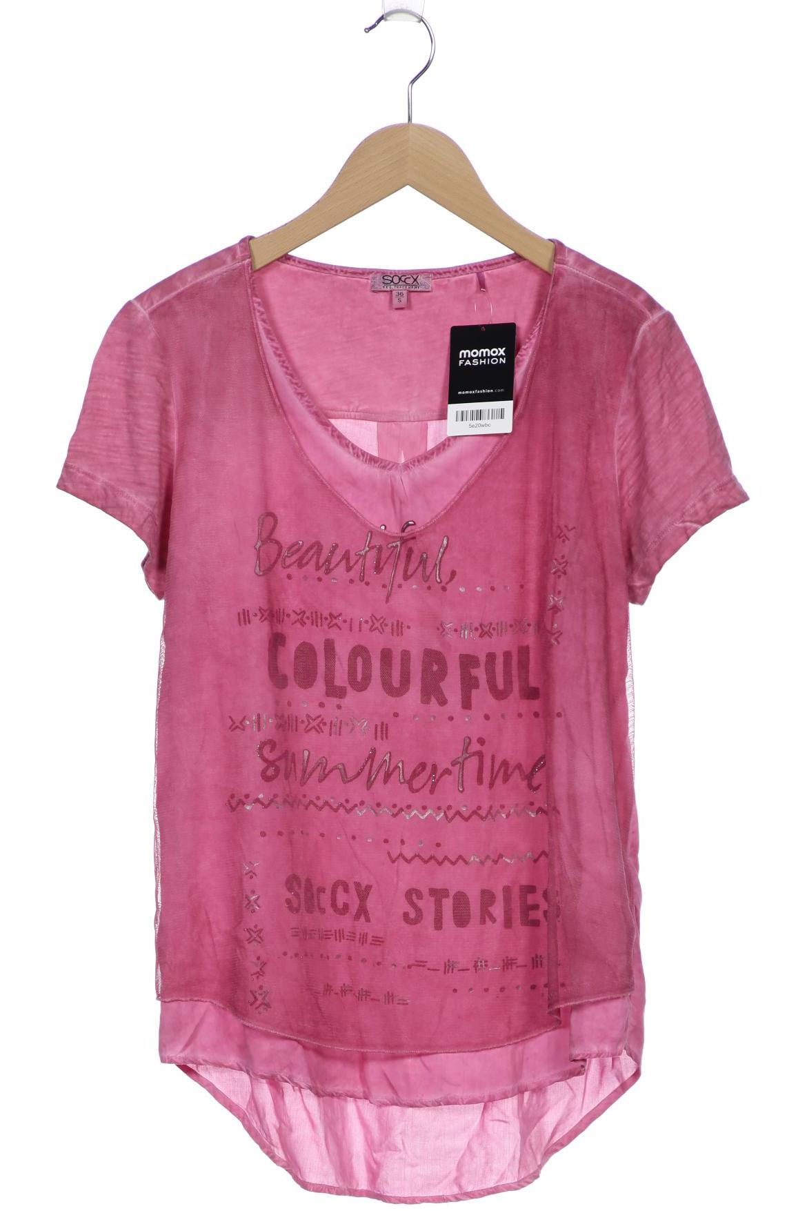 

SOCCX Damen T-Shirt, pink