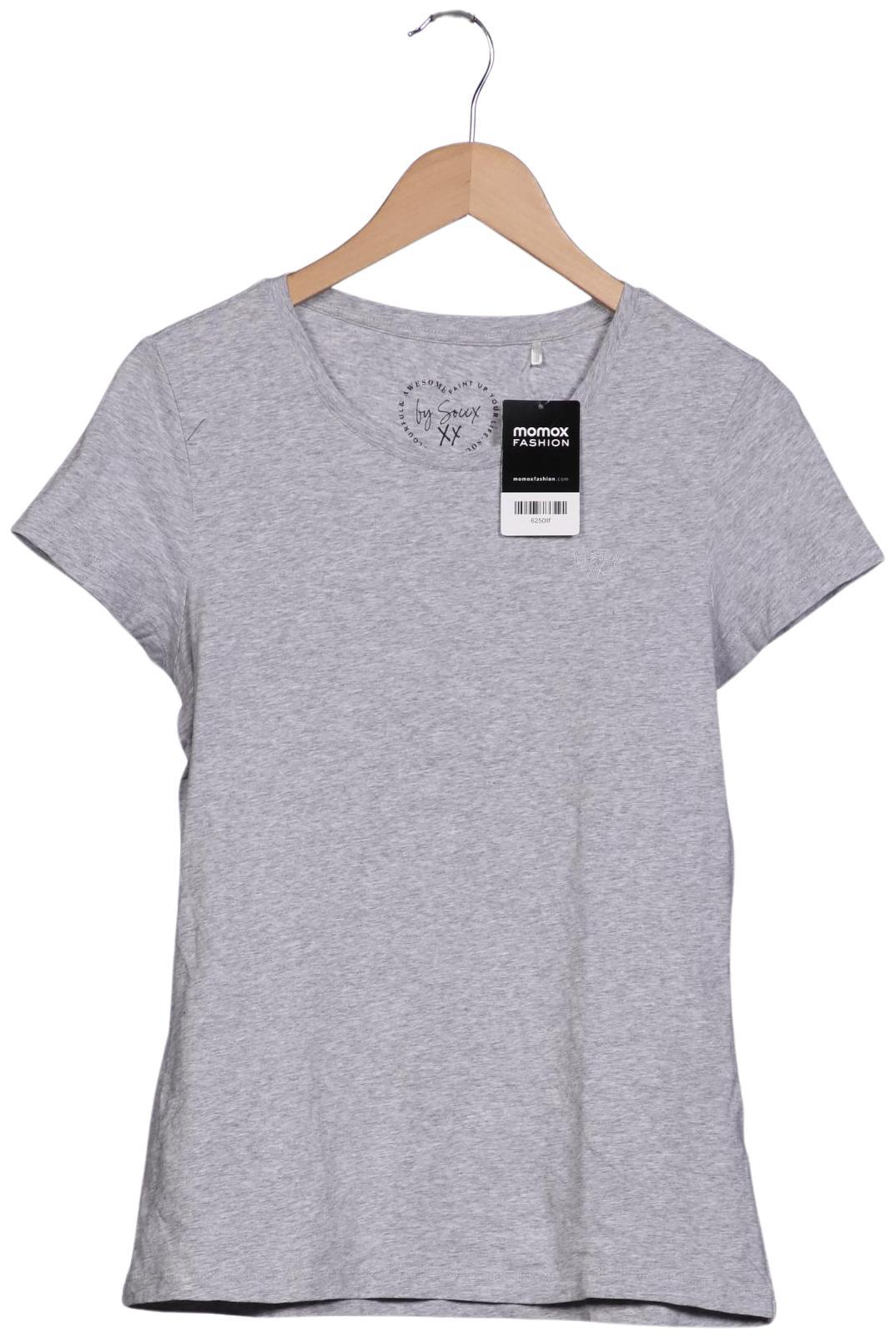 

Soccx Damen T-Shirt, grau, Gr. 38