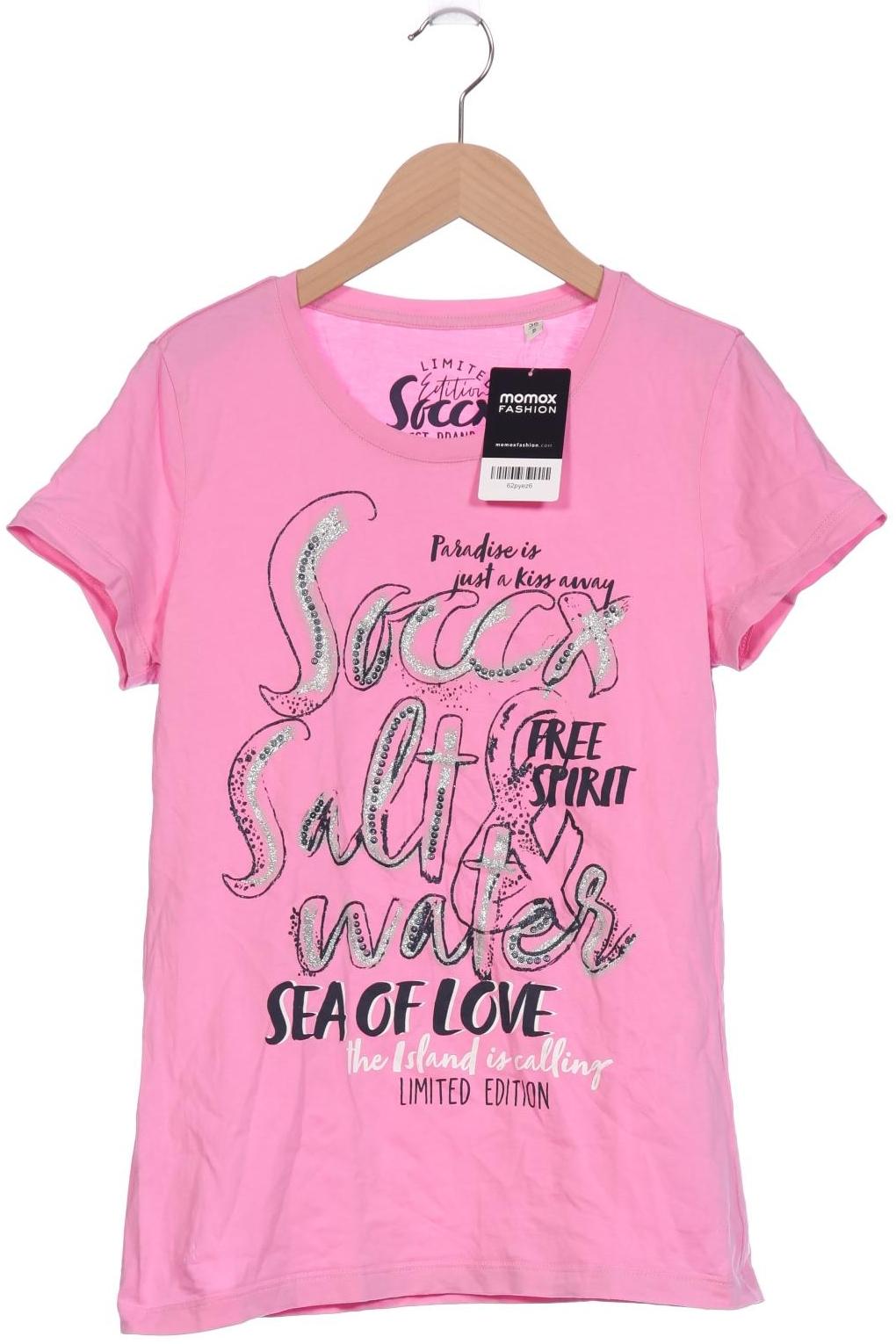 

Soccx Damen T-Shirt, pink, Gr. 36