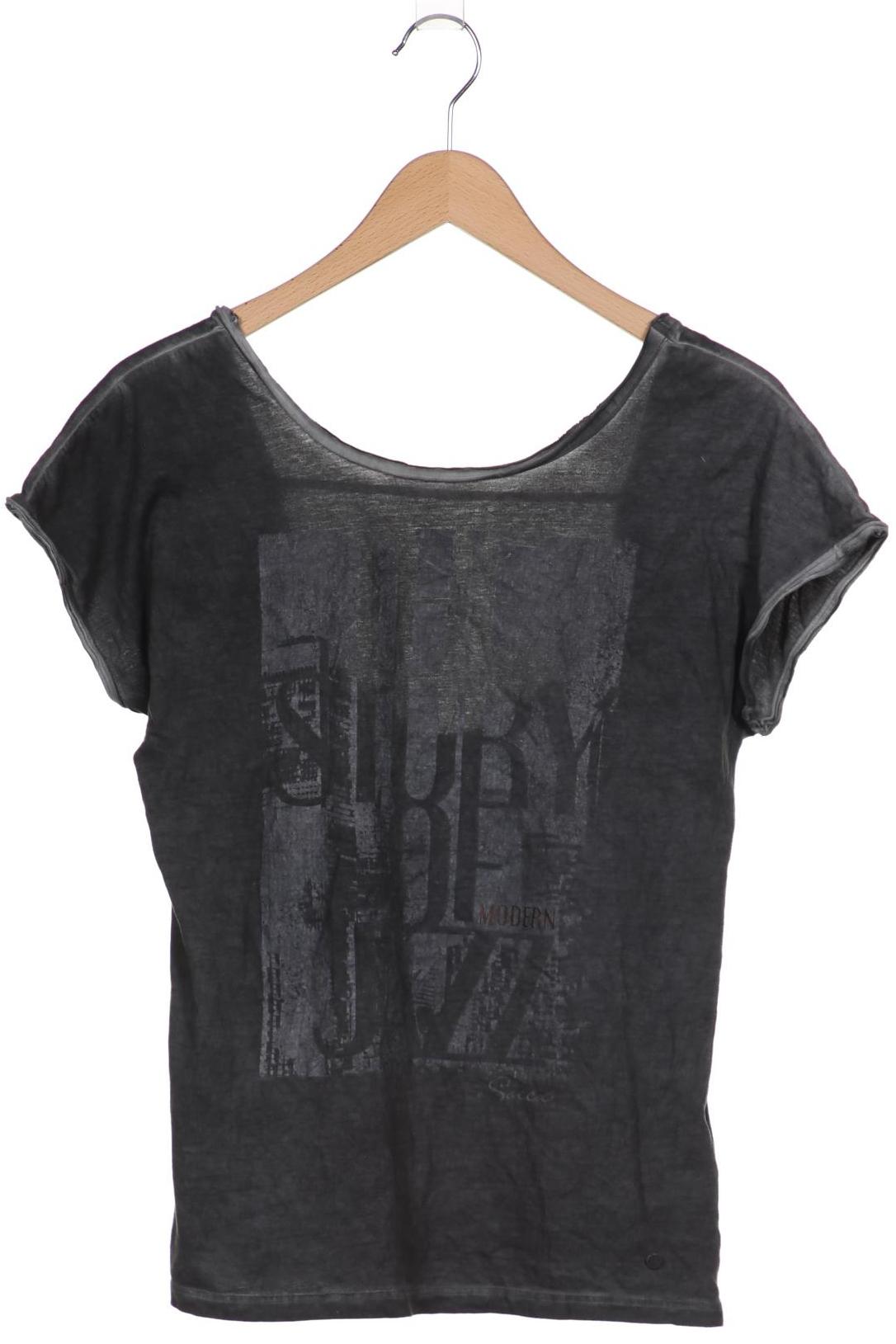 

Soccx Damen T-Shirt, grau, Gr. 34