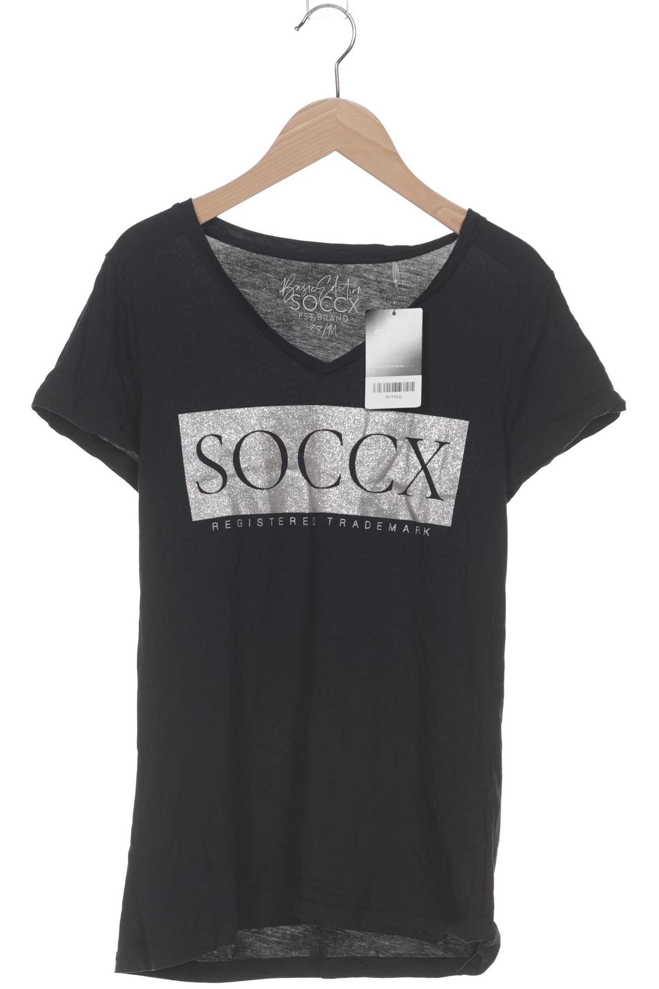 

Soccx Damen T-Shirt, marineblau, Gr. 38