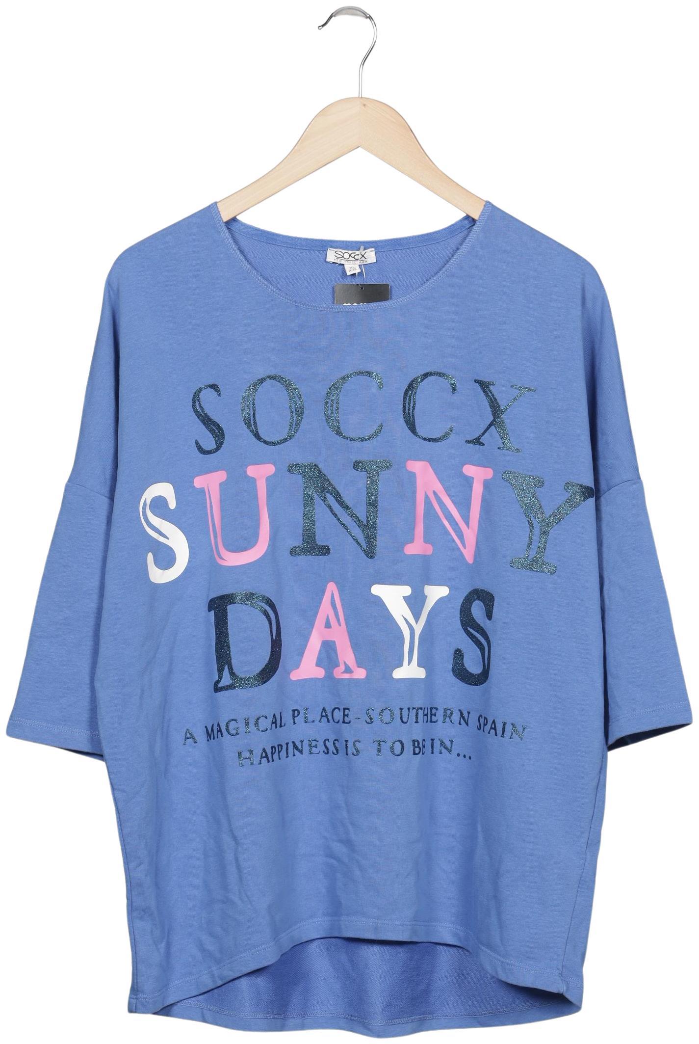 

Soccx Damen T-Shirt, mehrfarbig, Gr. 44