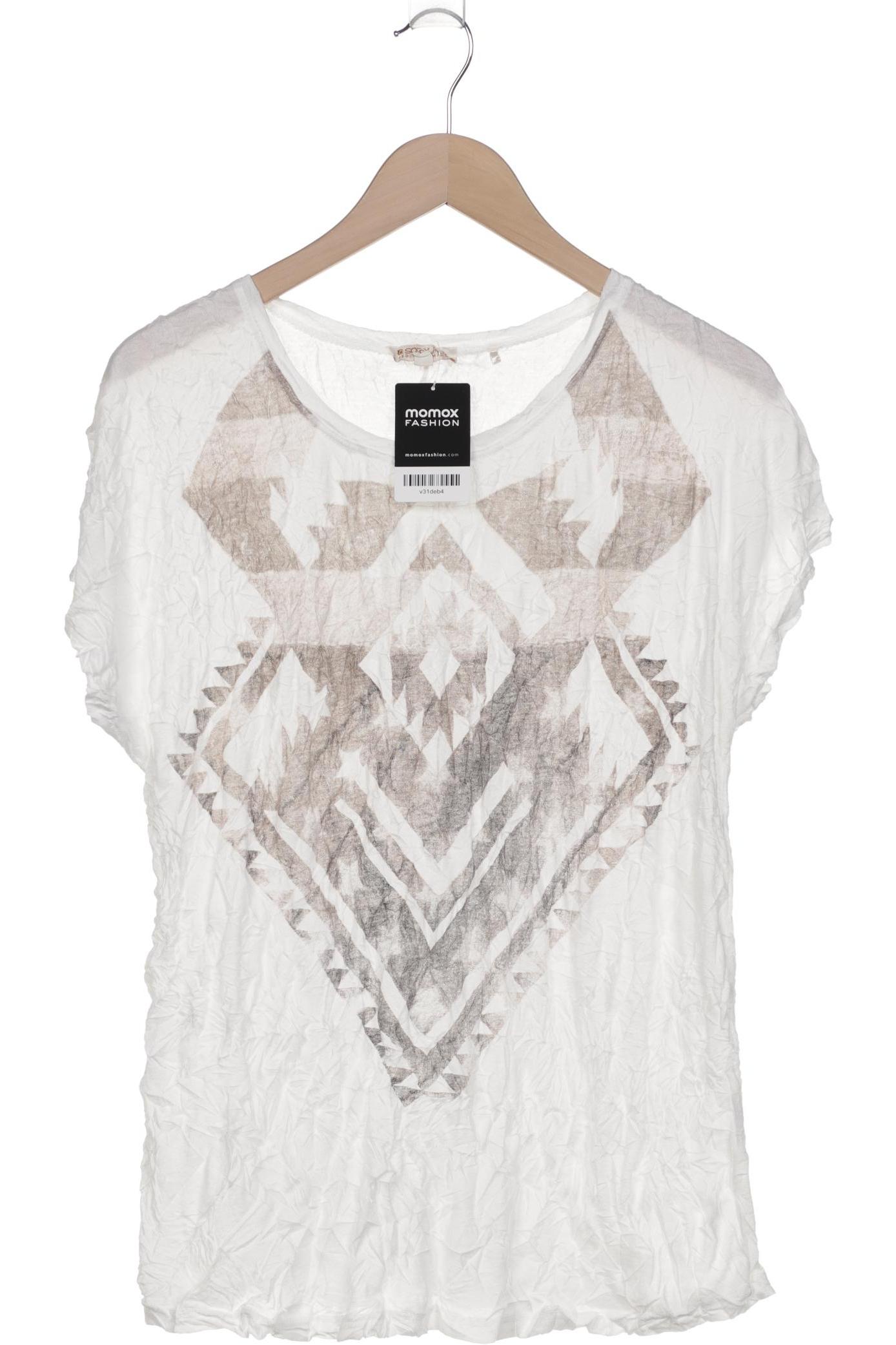 

Soccx Damen T-Shirt, weiß, Gr. 40