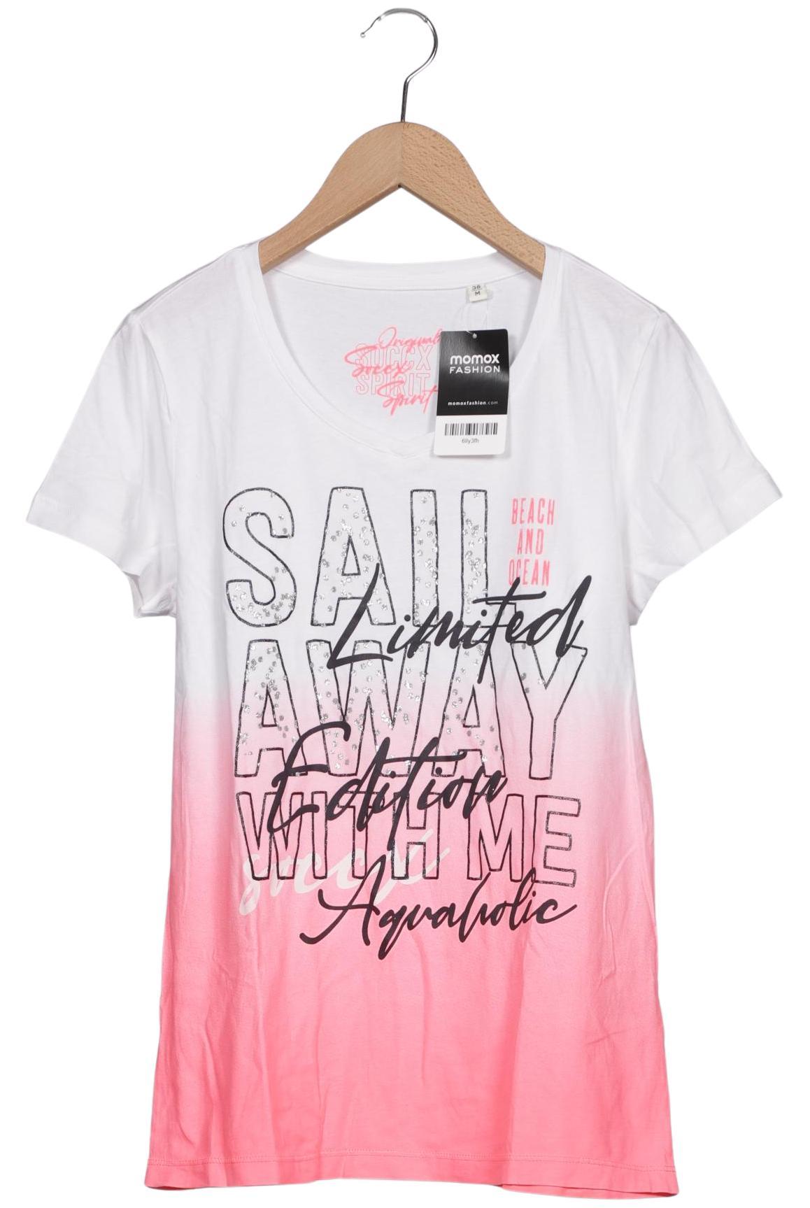 

Soccx Damen T-Shirt, weiß, Gr. 38