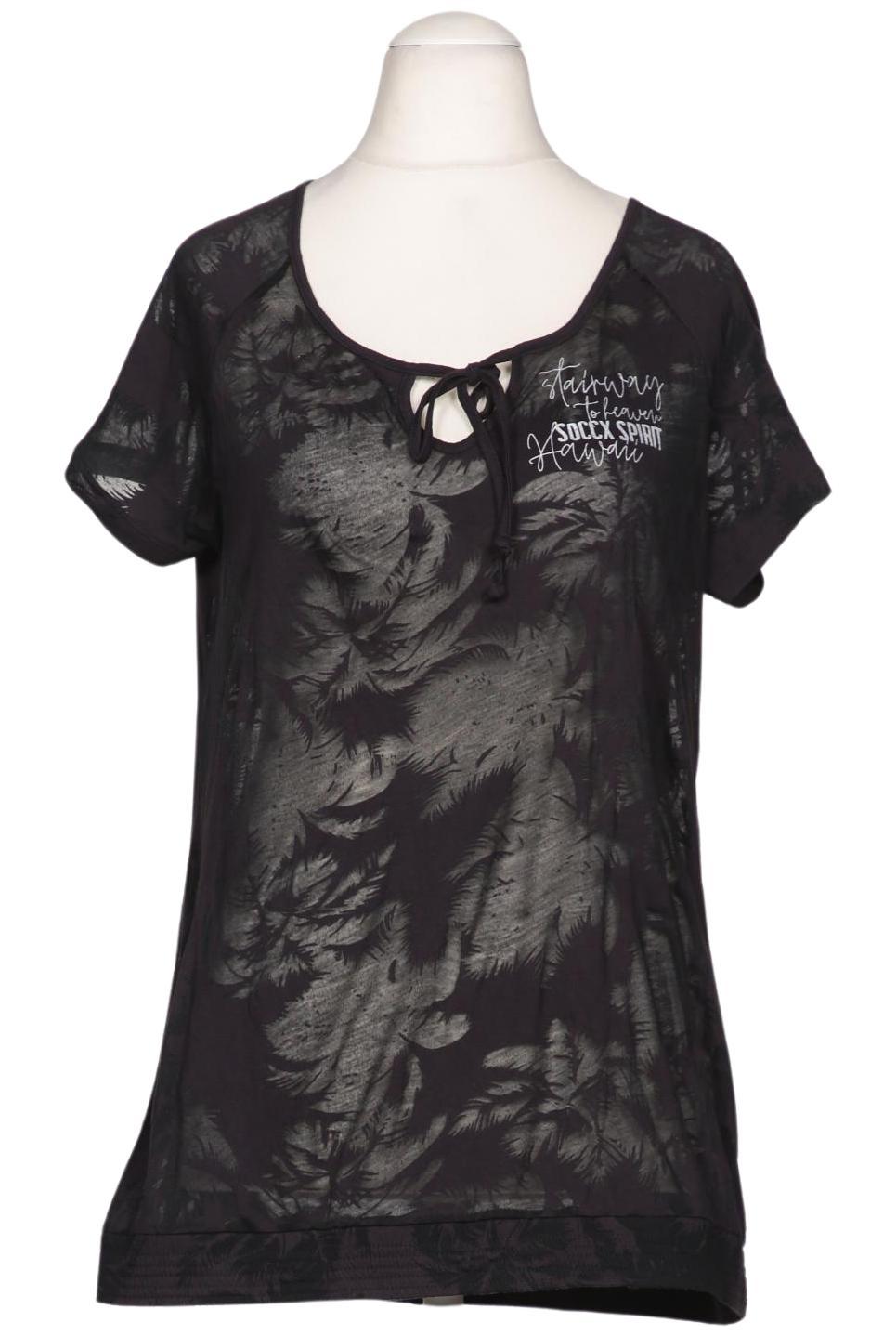 

Soccx Damen T-Shirt, schwarz, Gr. 40