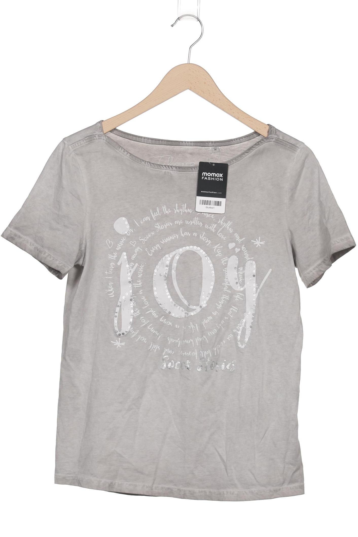 

Soccx Damen T-Shirt, grau, Gr. 38