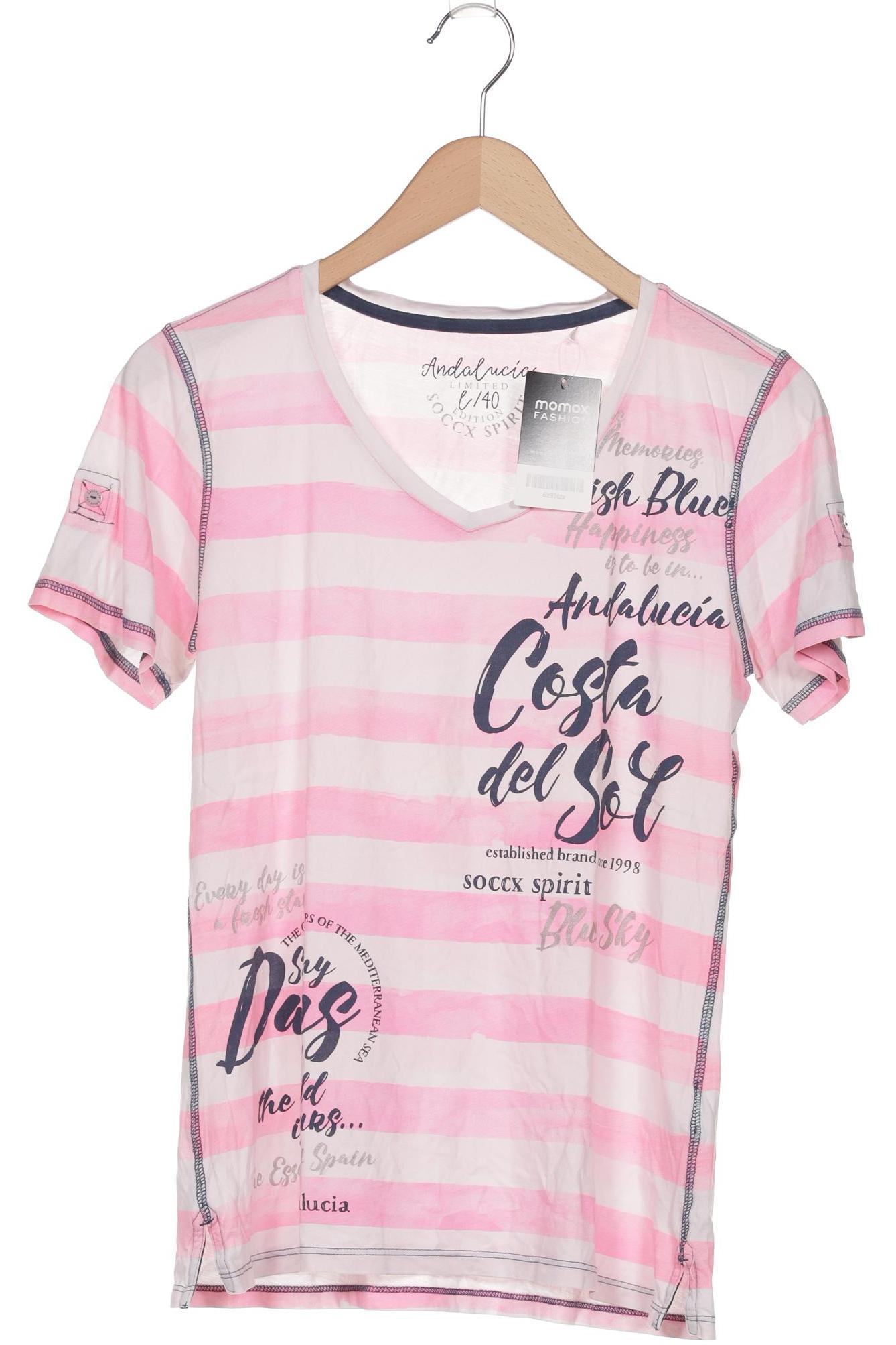 

Soccx Damen T-Shirt, pink, Gr. 40