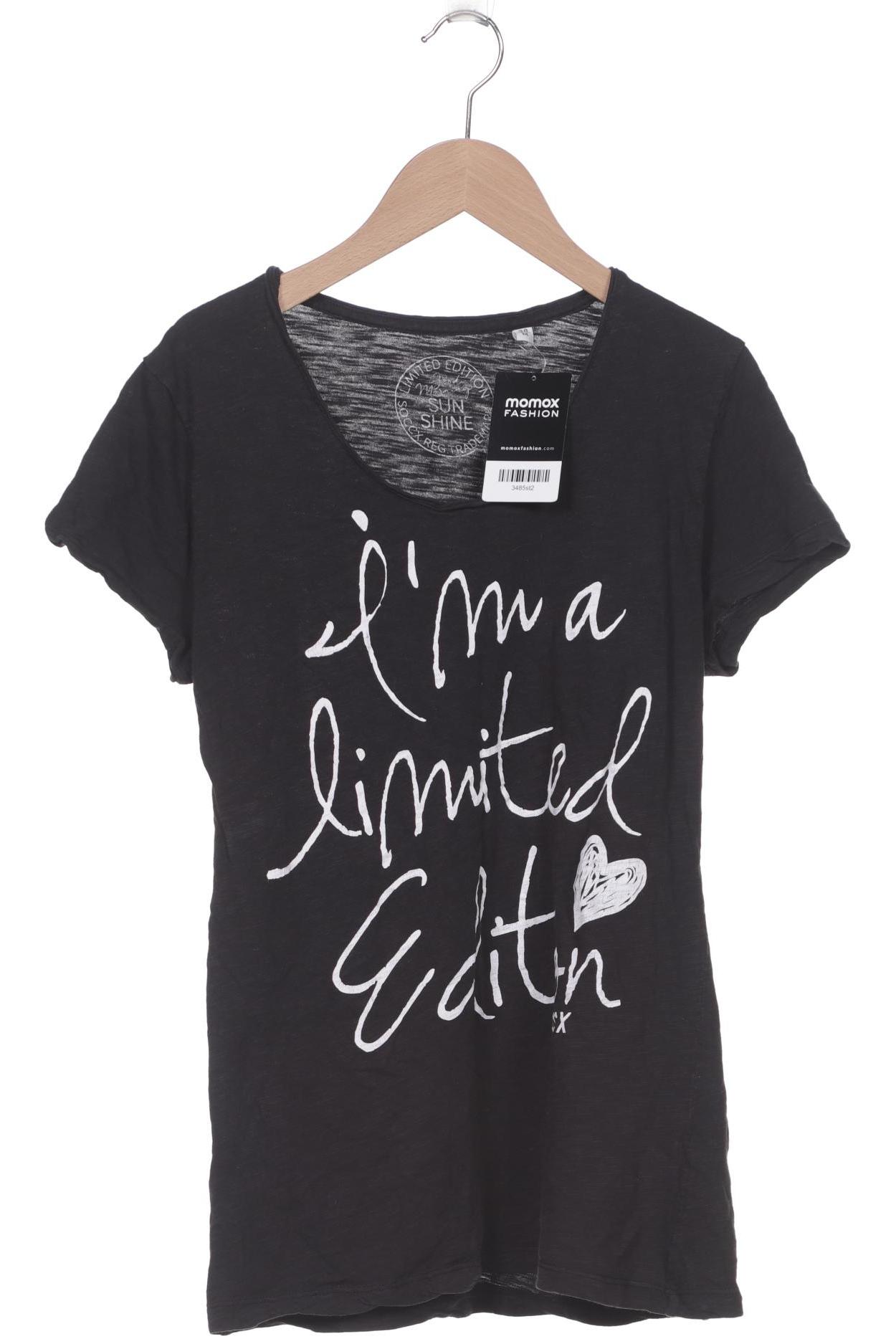

Soccx Damen T-Shirt, schwarz, Gr. 38