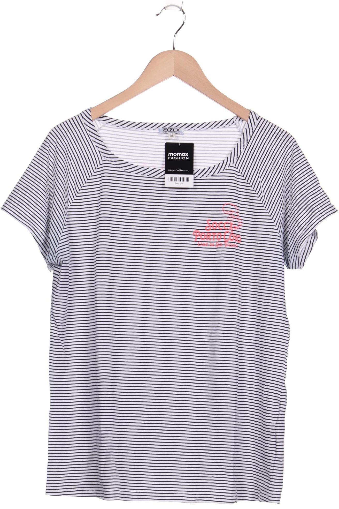 

SOCCX Damen T-Shirt, schwarz