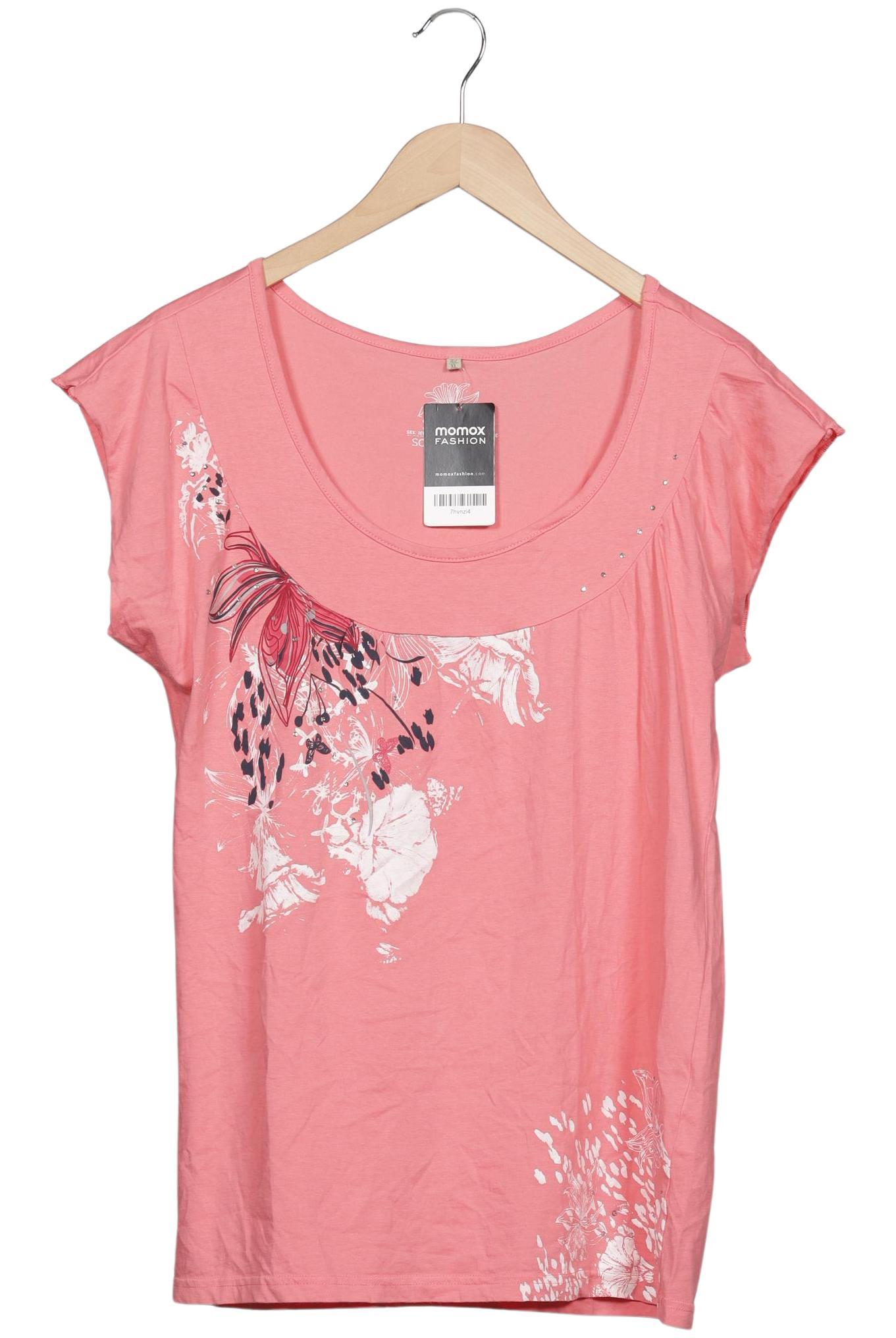 

Soccx Damen T-Shirt, pink, Gr. 42